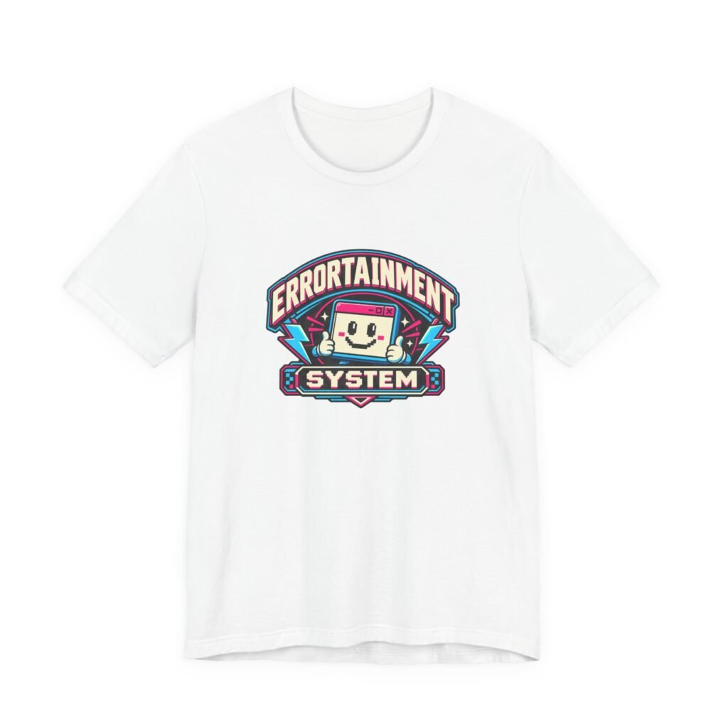 ERRORTAINMENT SYSTEM Retro Computer Arcade Mascot