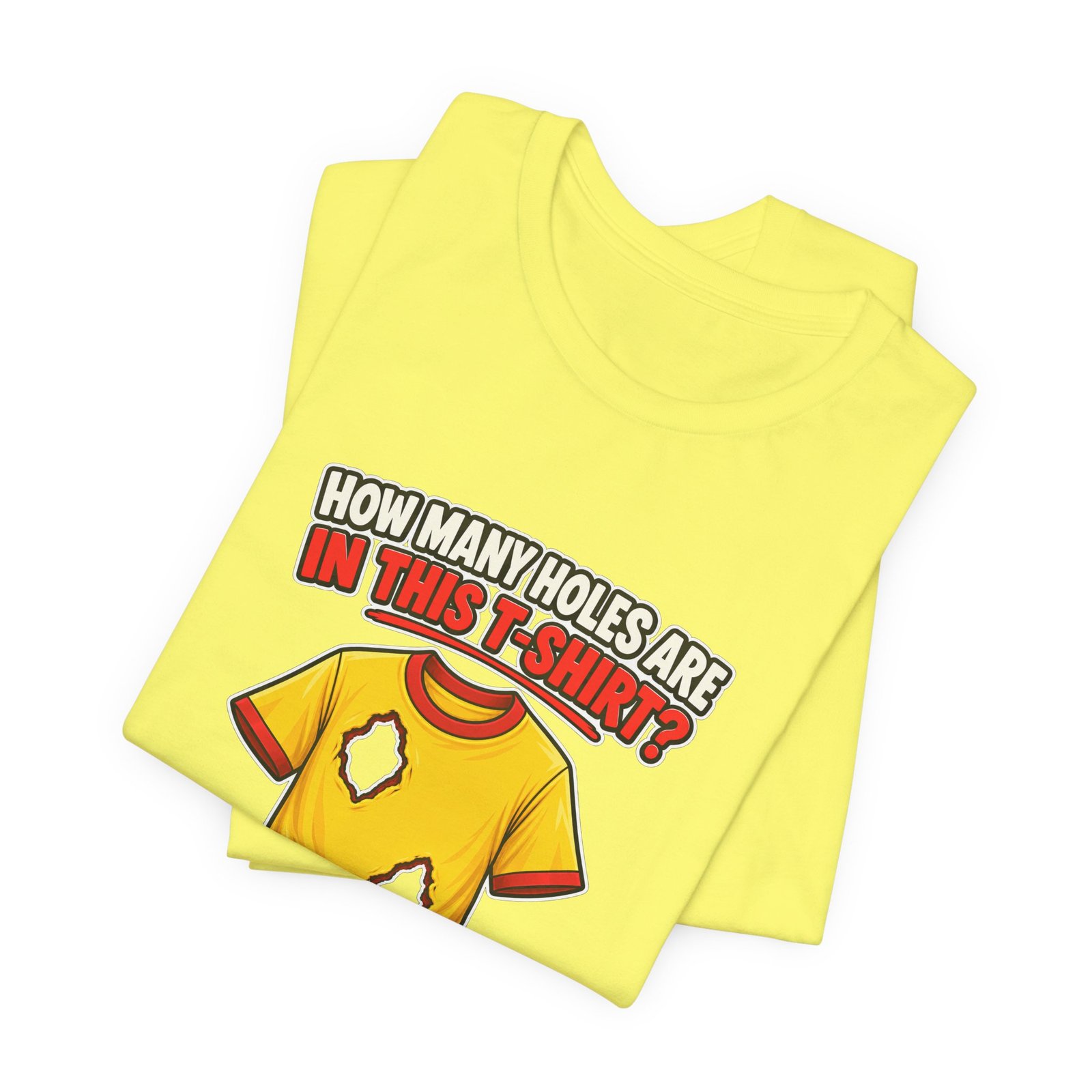 How Many Holes Are In This T-Shirt? Visual Riddle - Image 19