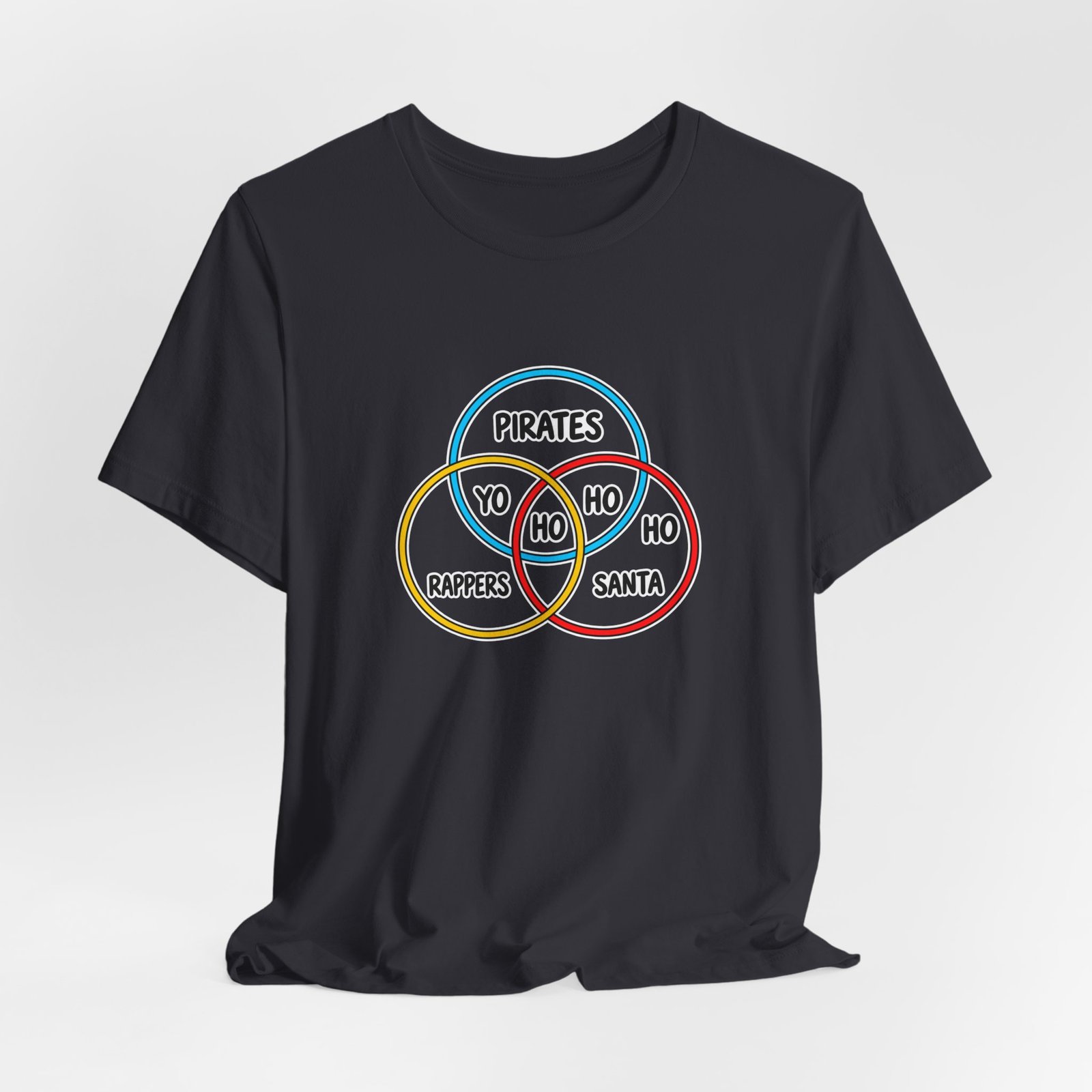 Pirates Rappers Santa Yo Ho Ho Venn Diagram - Image 24