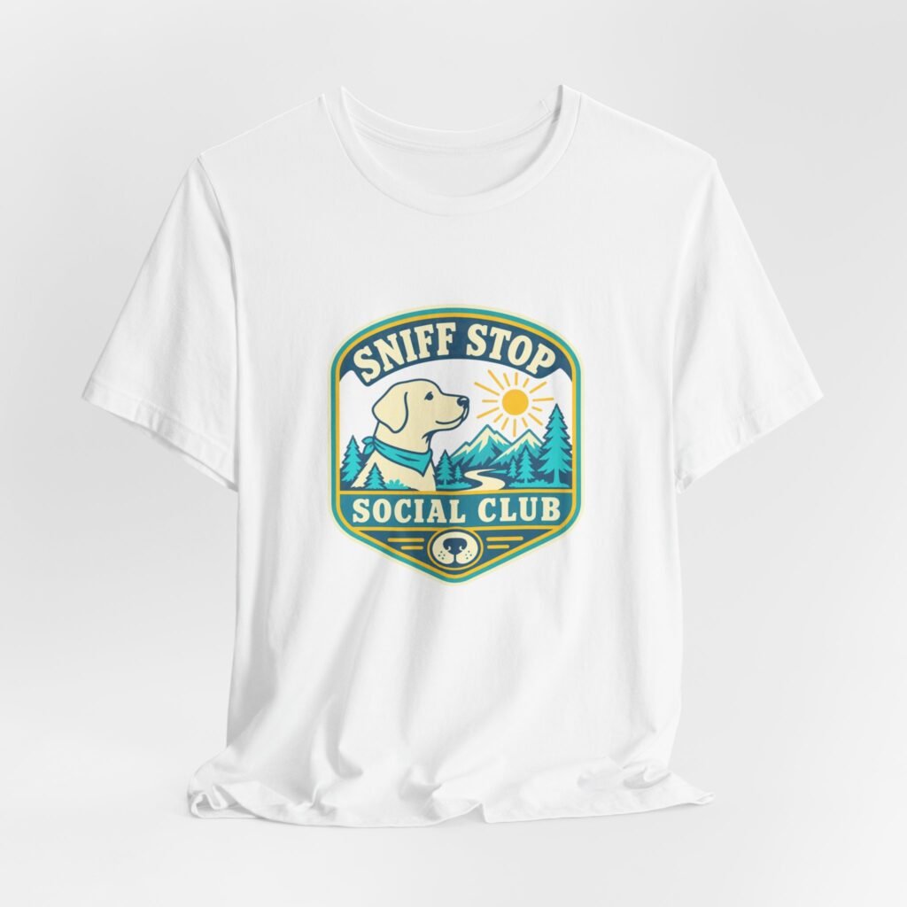 Sniff Stop Social Club Outdoor Dog Badge