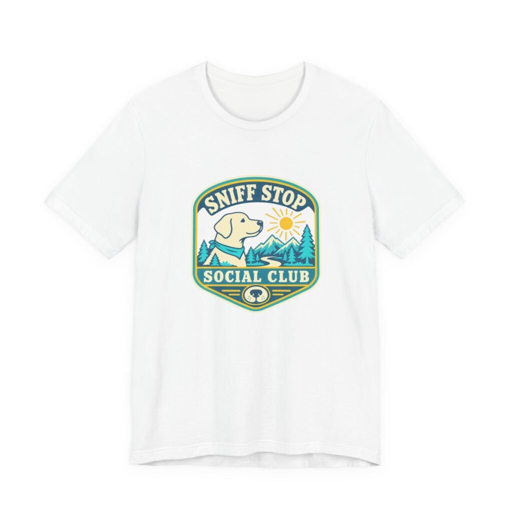 Sniff Stop Social Club Outdoor Dog Badge