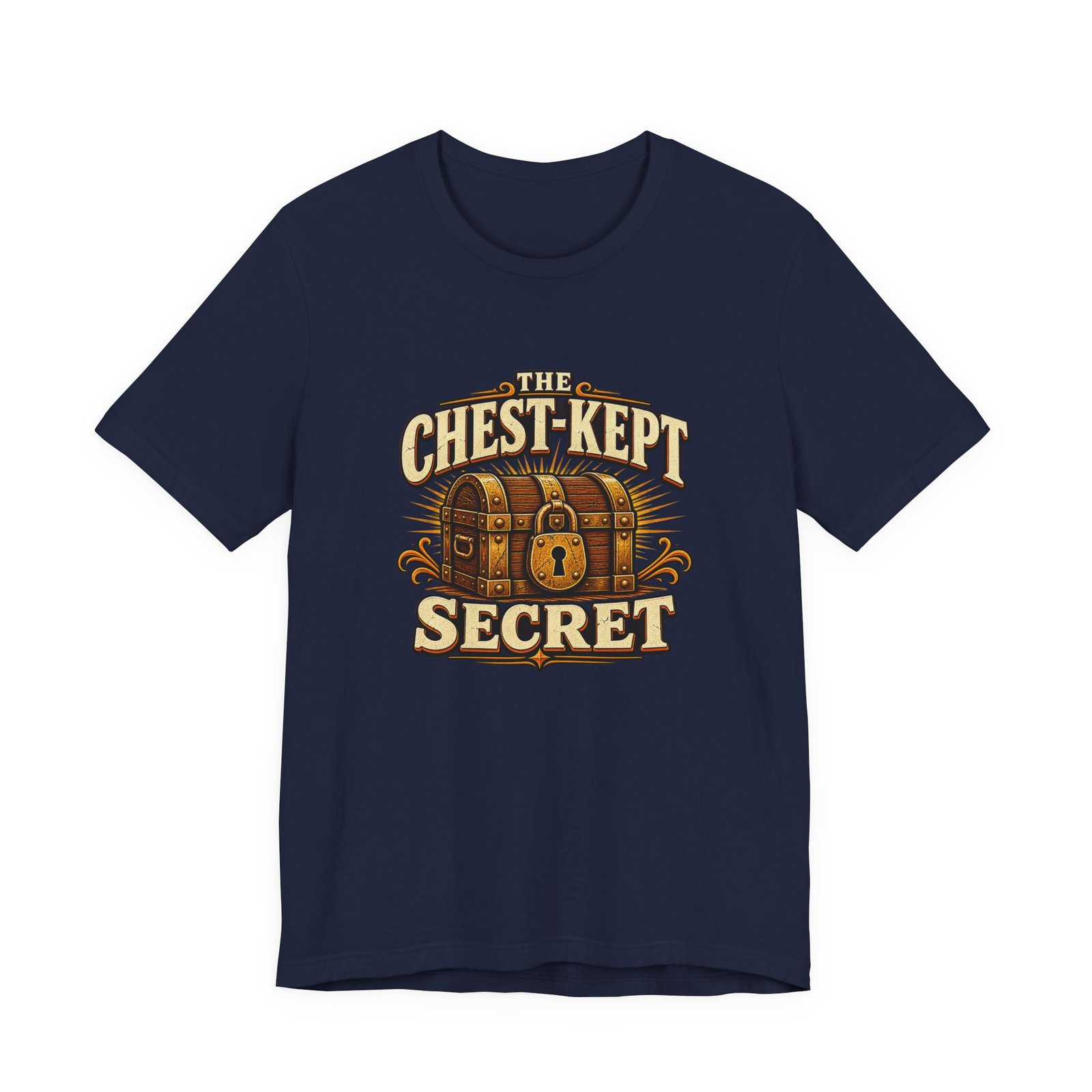 The Chest-Kept Secret Funny Treasure Pun Graphic Tee - Image 33