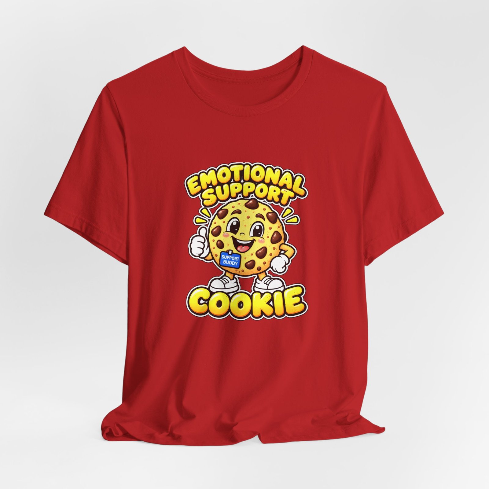 Emotional Support Cookie Buddy Graphic Tee - Image 48