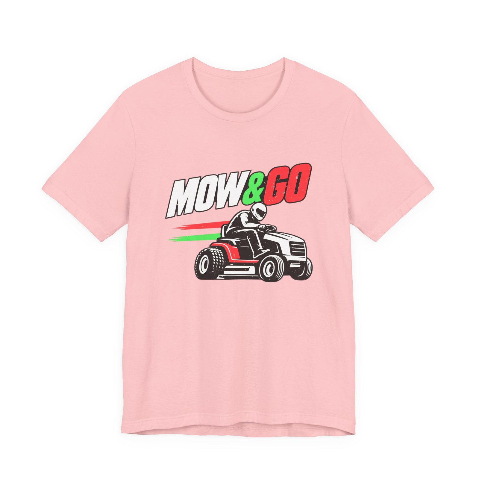 MOW & GO Lawn Mower Racing Dad Jokes Graphic Tee - Image 41