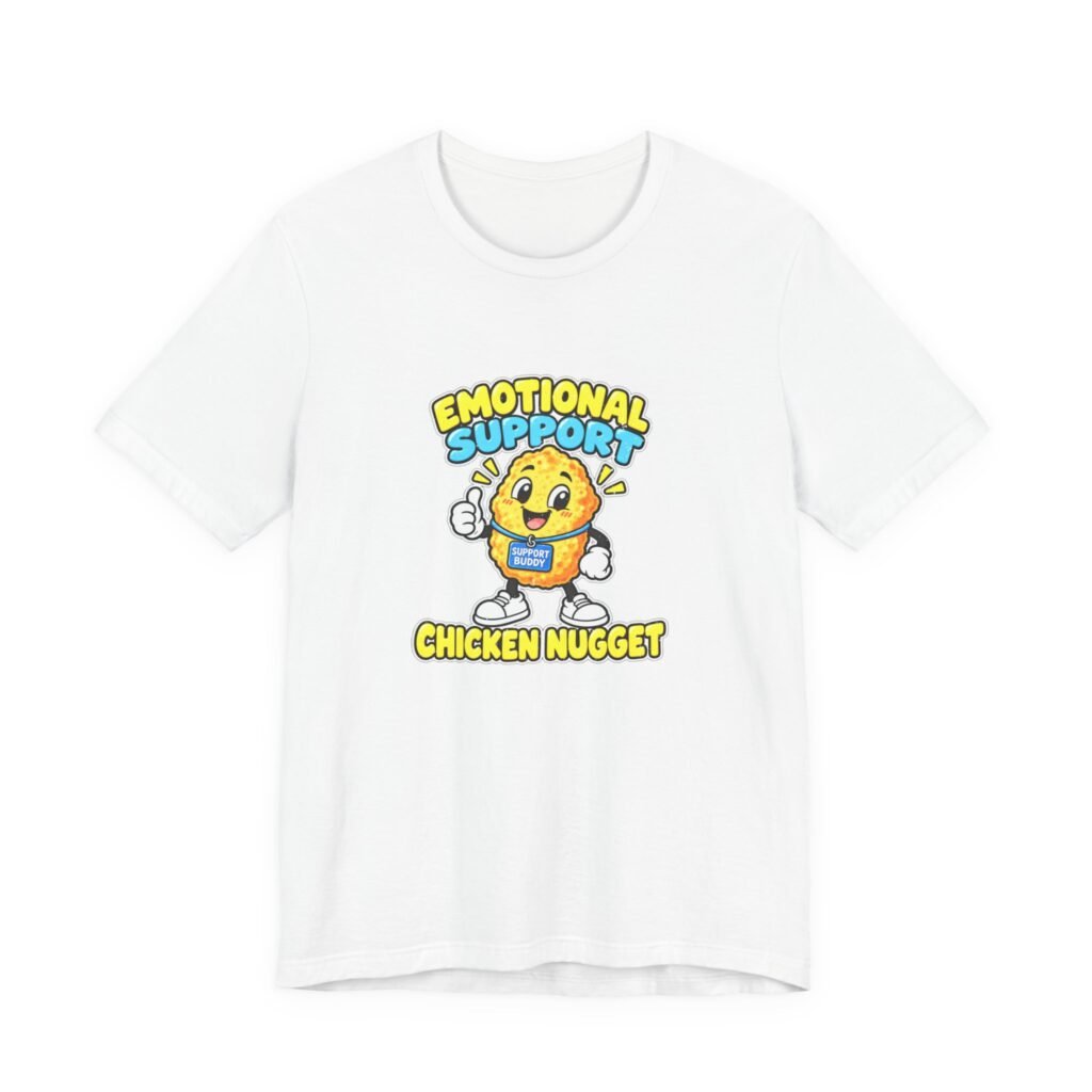 Emotional Support Chicken Nugget Graphic Tee