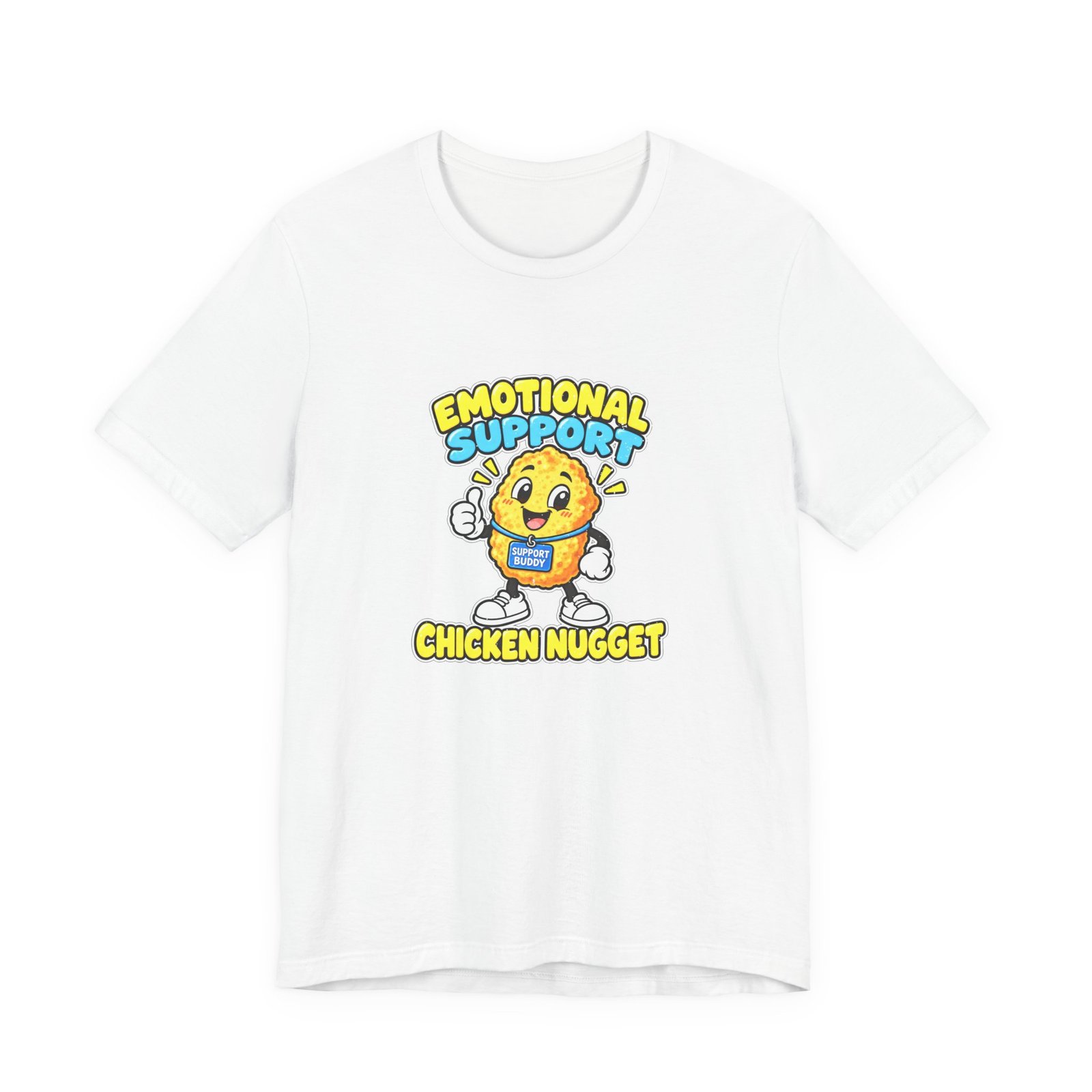 Emotional Support Chicken Nugget Graphic Tee