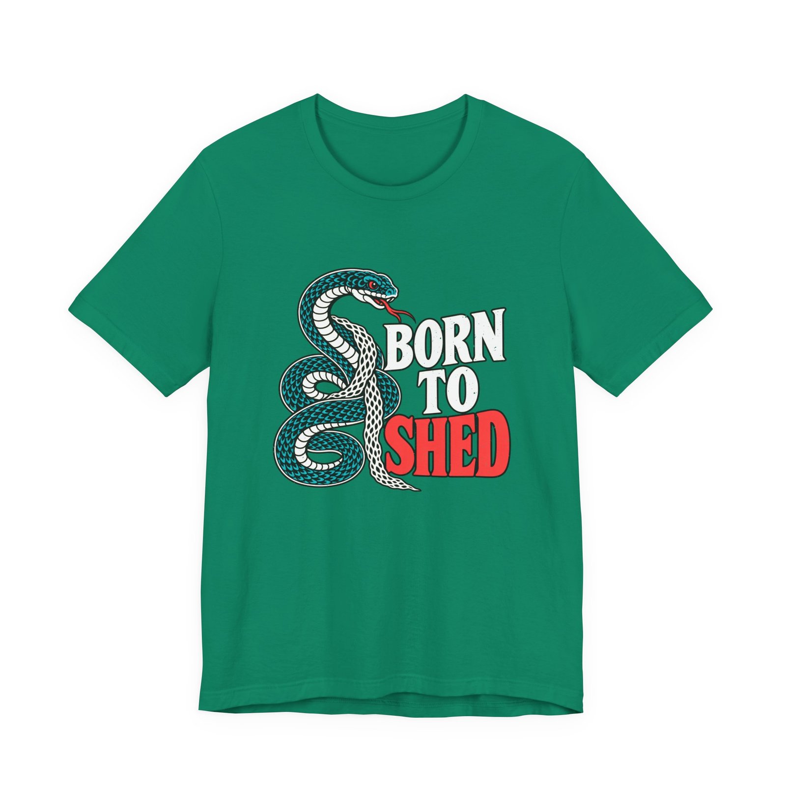 Born To Shed Snake Transformation Graphic Tee - Image 13