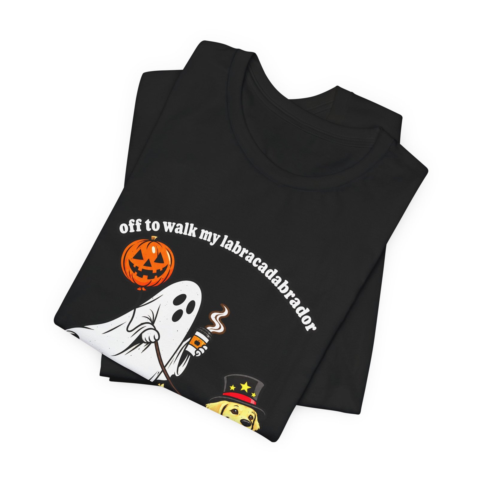 Labracadabrador Halloween Dog Walking Pun - Image 7