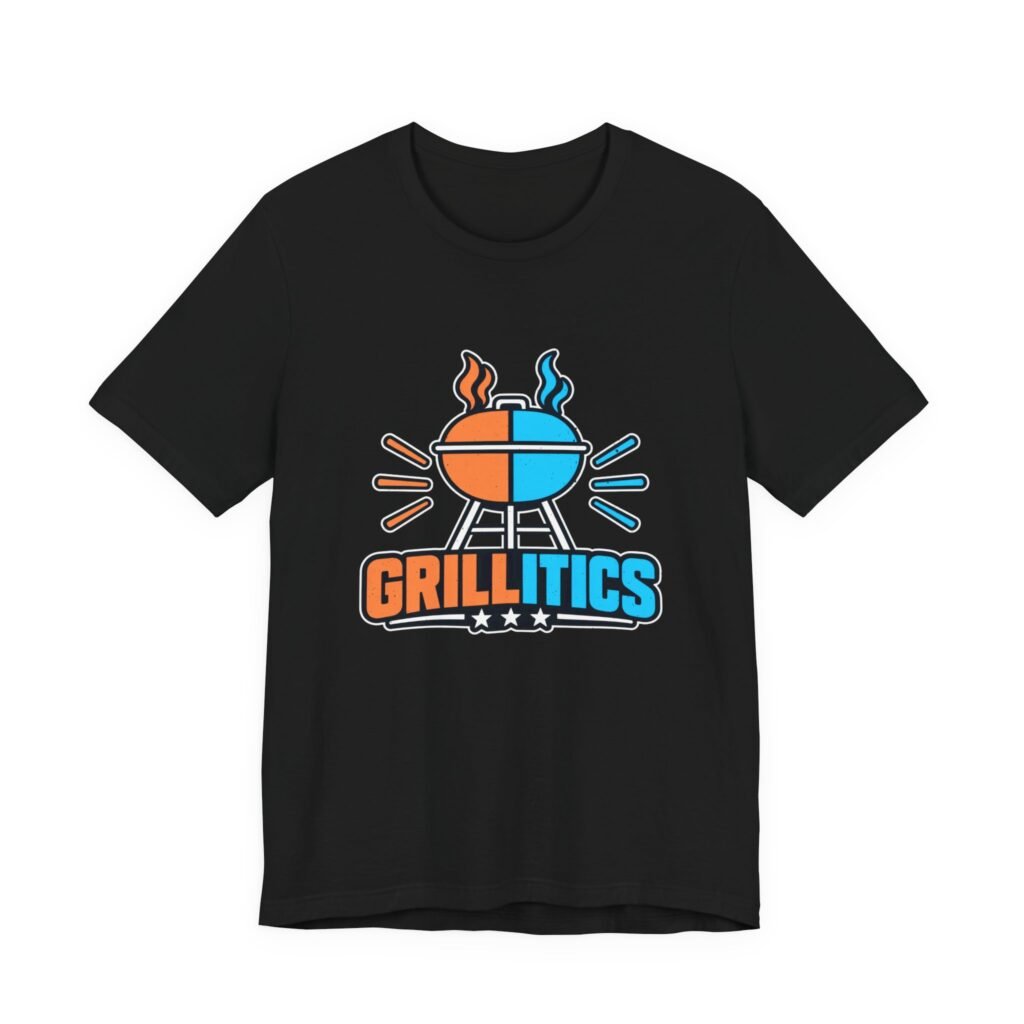 GRILLTICS Barbecue Competition Logo Graphic Tee