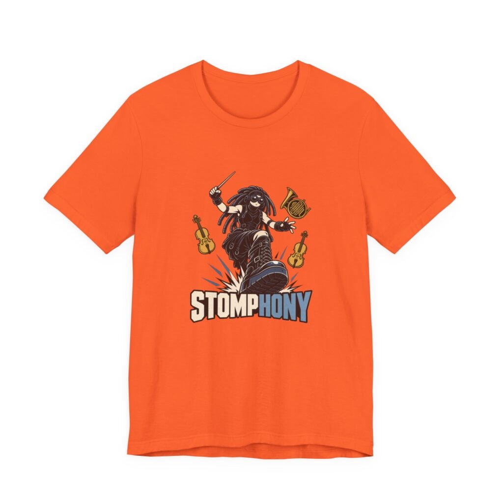STOMPHONY Cyberpunk Conductor Cybergoth Dance Graphic Tee