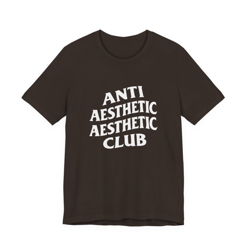 Anti Aesthetic Aesthetic Club Serif Lettering
