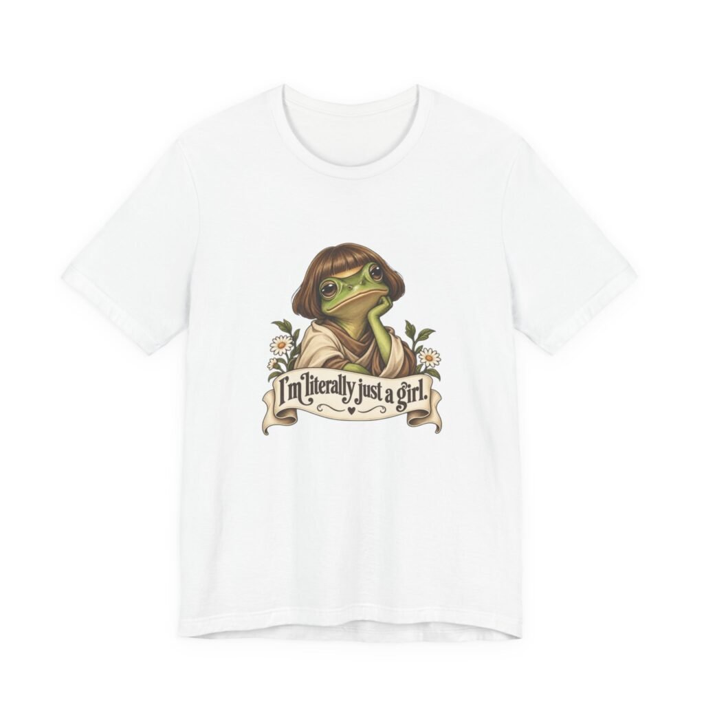 I’m Literally Just A Girl Frog Graphic Tee