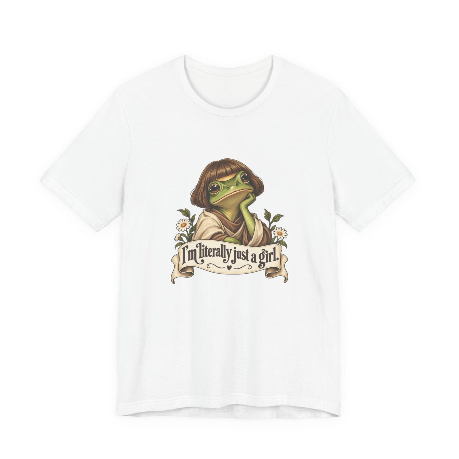 I’m Literally Just A Girl Frog Graphic Tee