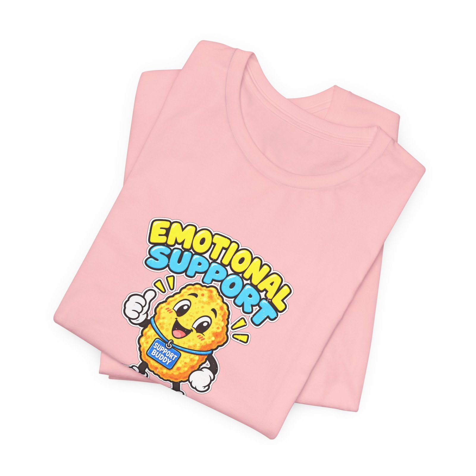 Emotional Support Chicken Nugget Graphic Tee - Image 43