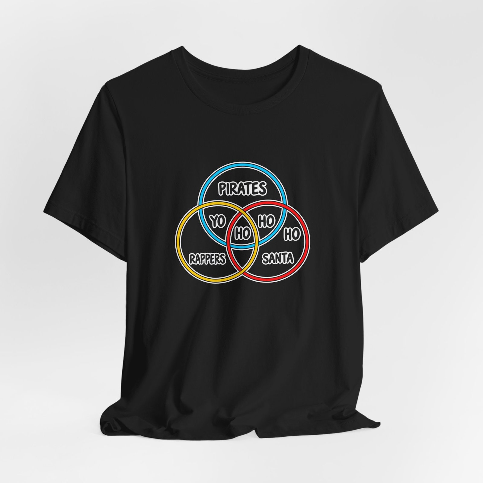 Pirates Rappers Santa Yo Ho Ho Venn Diagram - Image 16