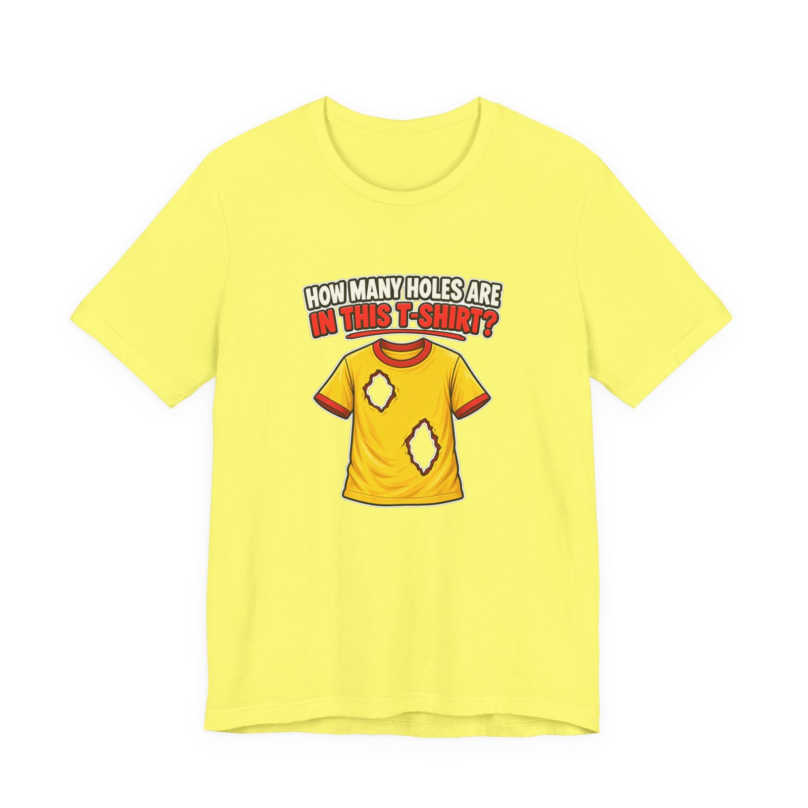 How Many Holes Are In This T-Shirt? Visual Riddle - Image 17