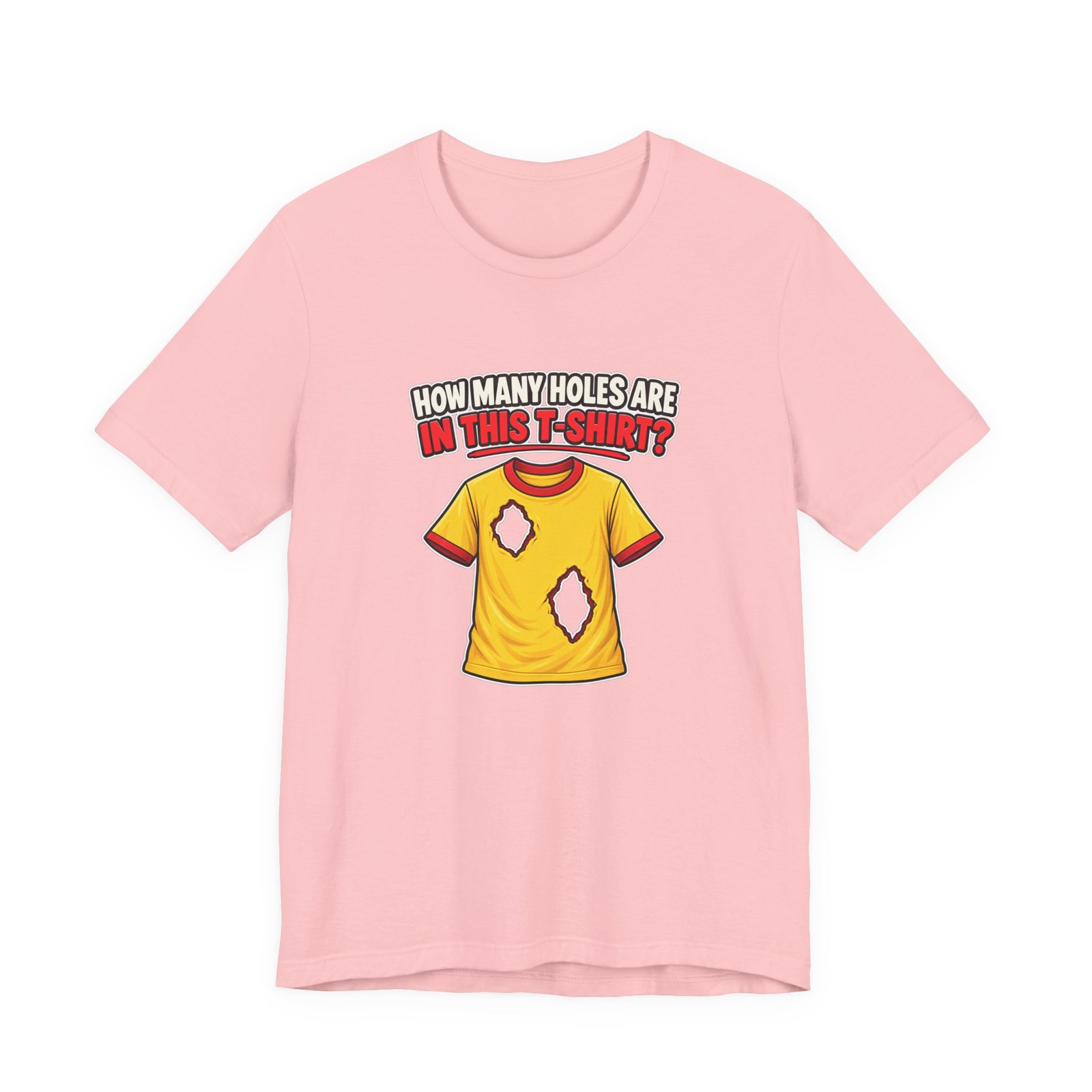 How Many Holes Are In This T-Shirt? Visual Riddle - Image 41