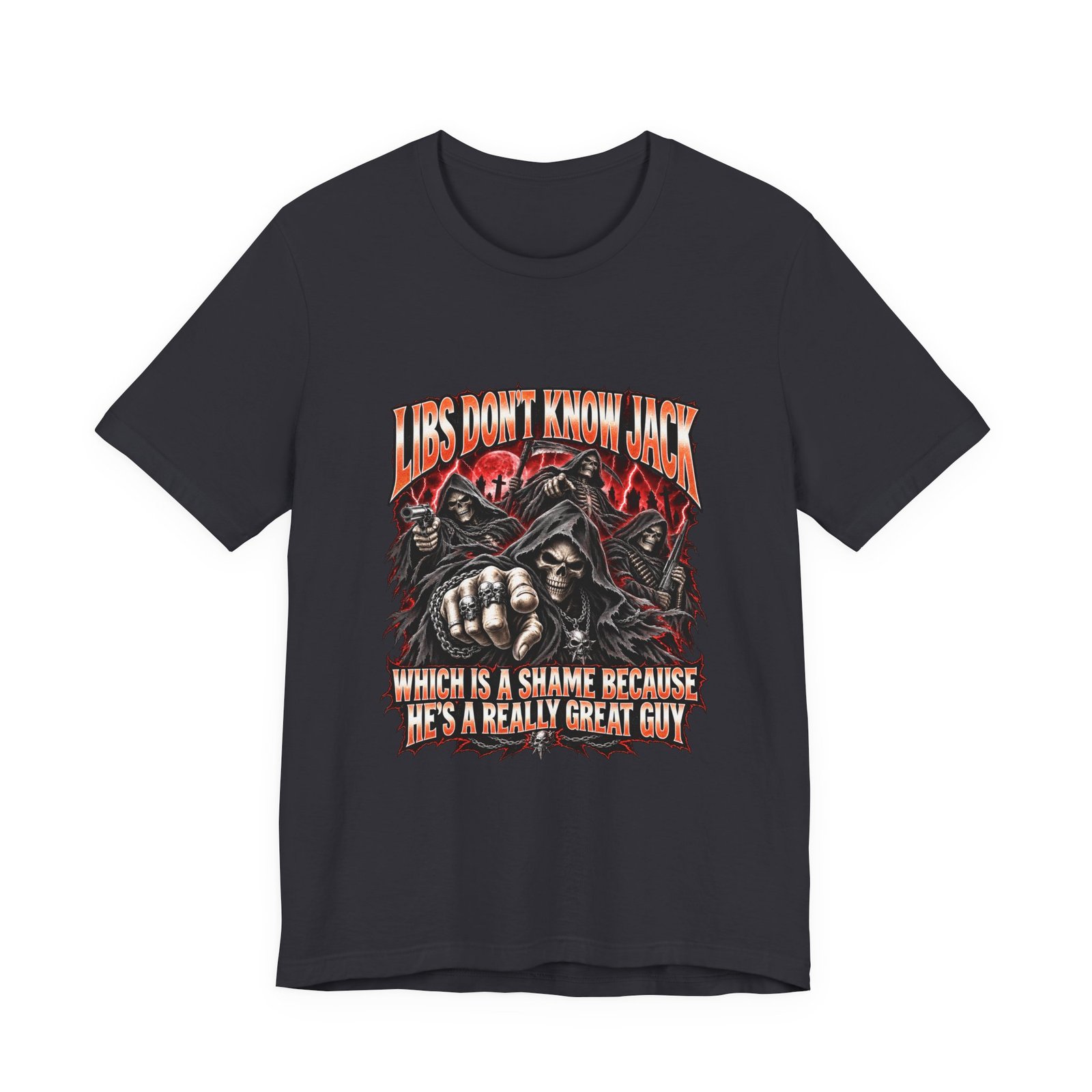 Libs Don’t Know Jack Gothic Reaper Humor - Image 9