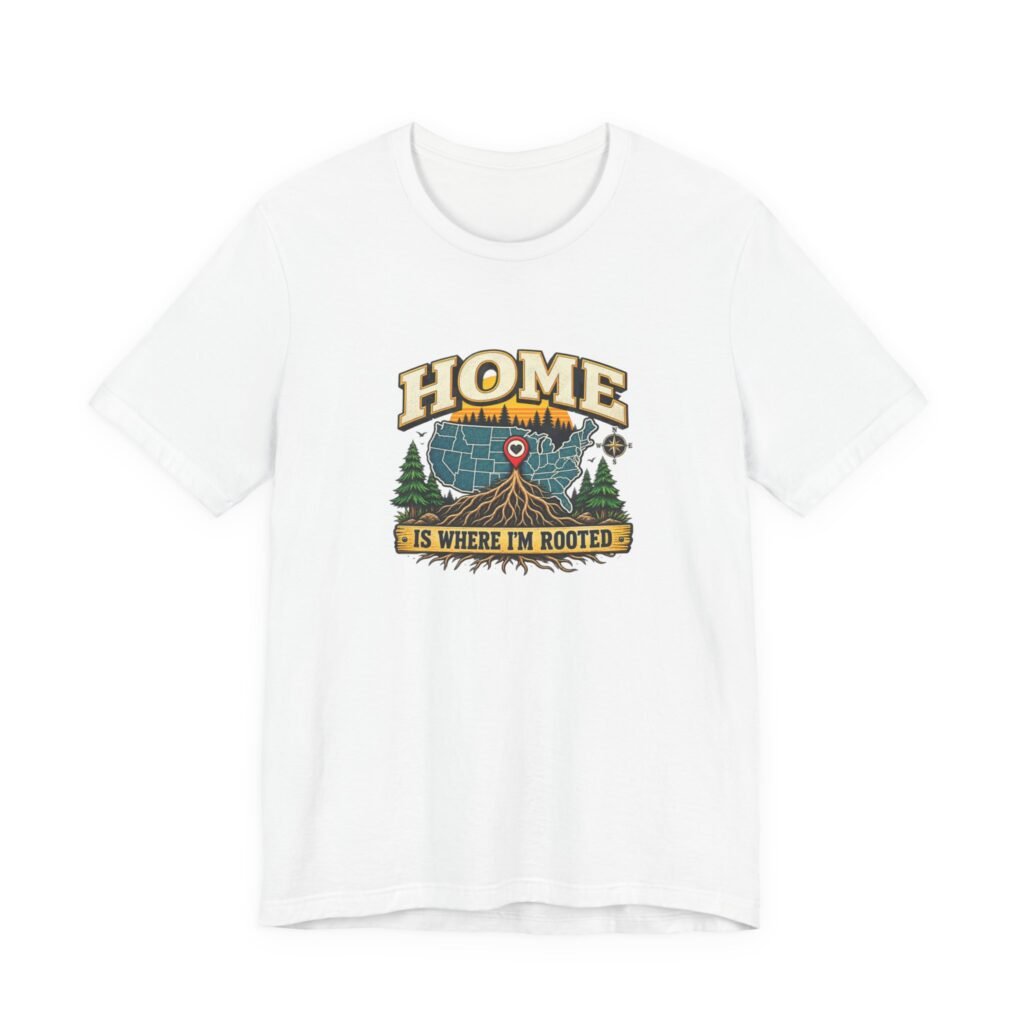 Home Is Where I’m Rooted United States Map