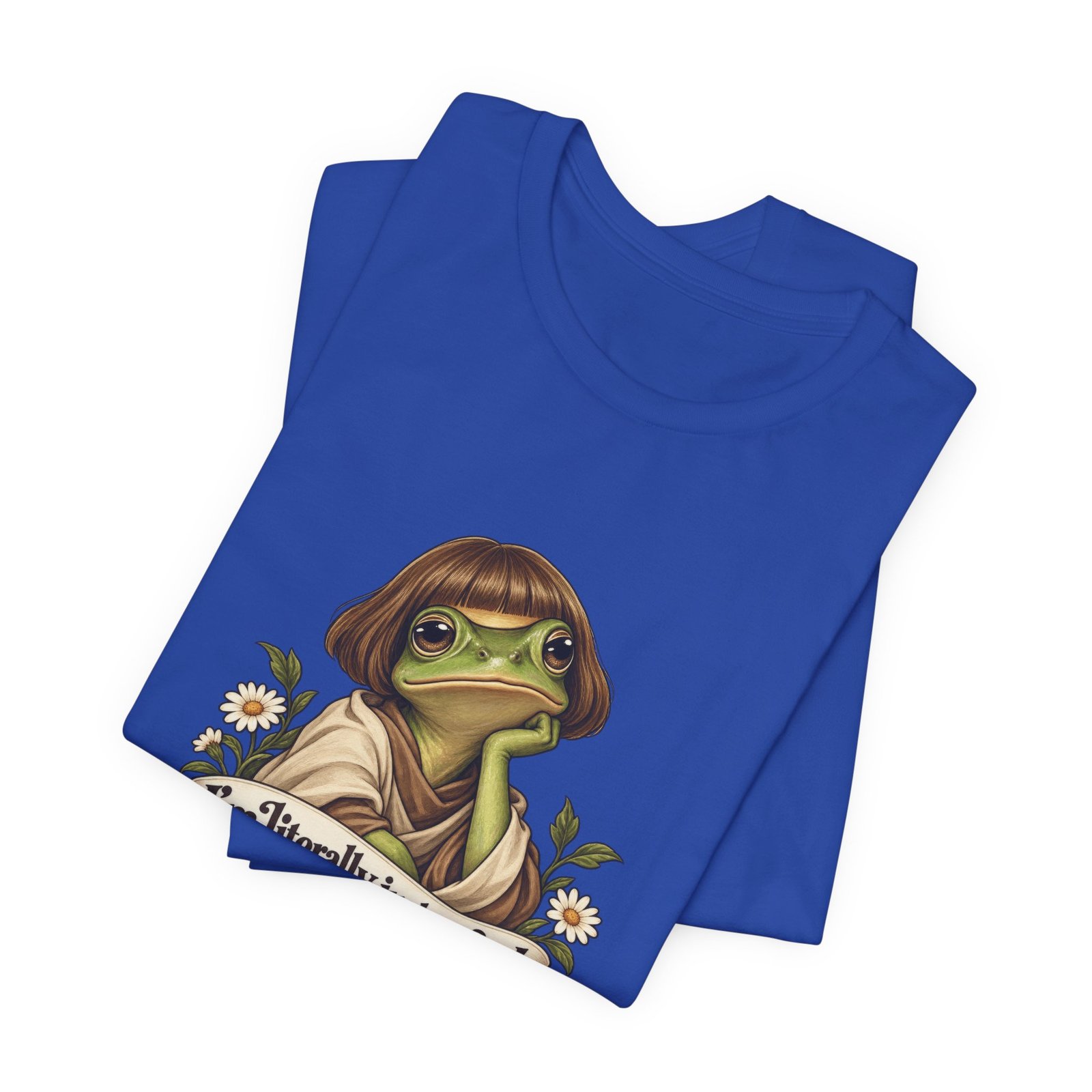 I’m Literally Just A Girl Frog Graphic Tee - Image 31