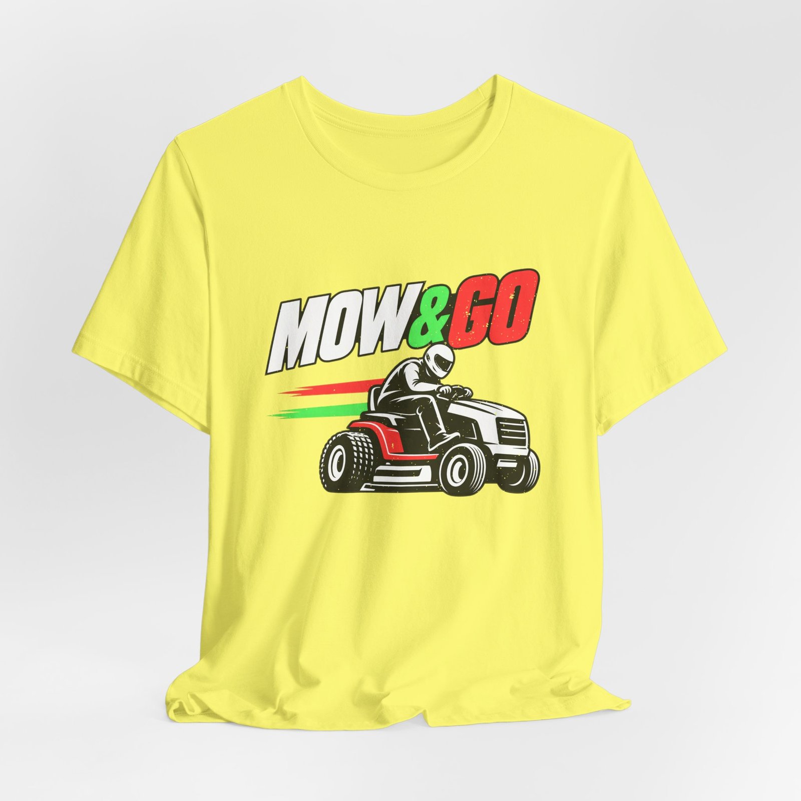 MOW & GO Lawn Mower Racing Dad Jokes Graphic Tee - Image 20