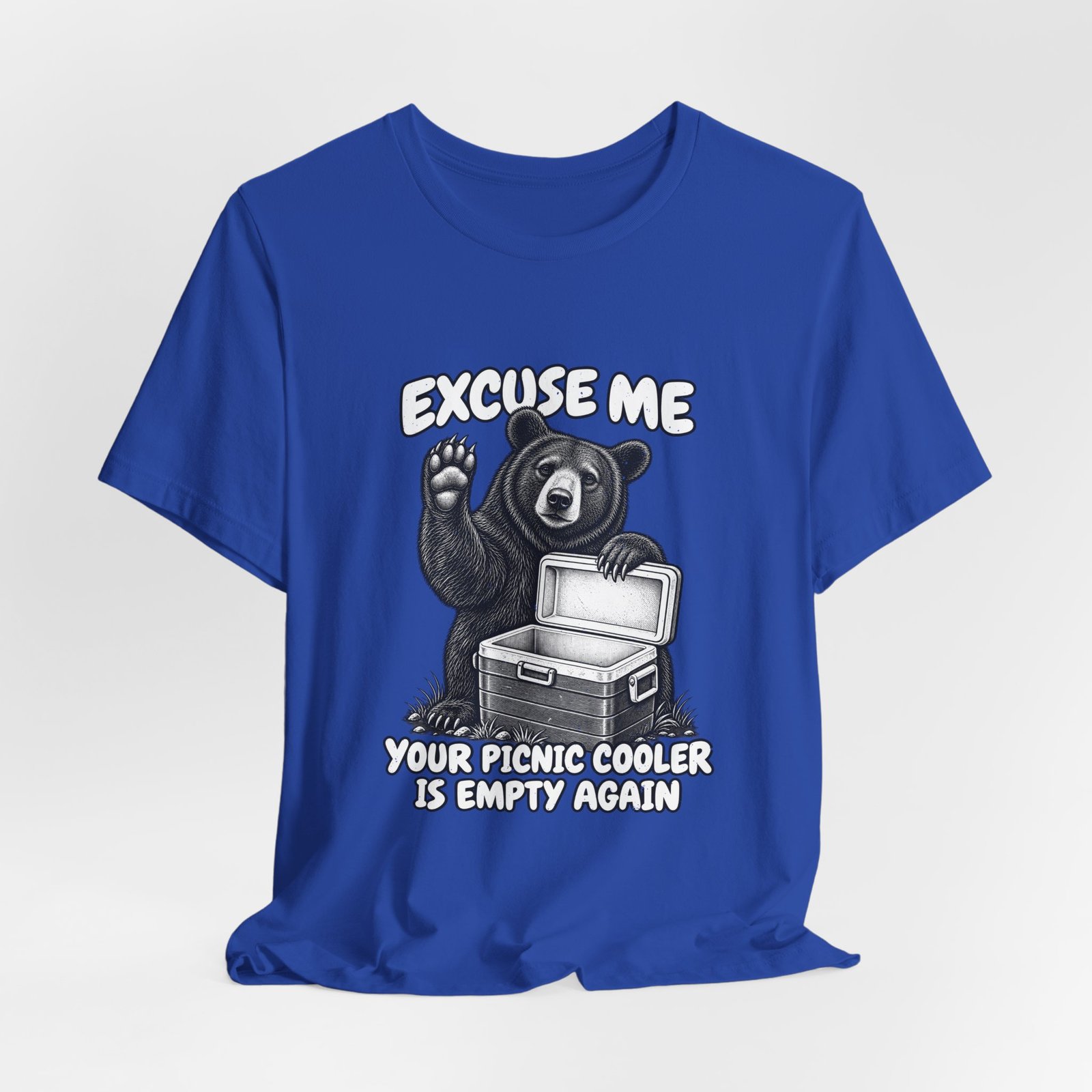 Excuse Me Your Picnic Cooler Is Empty Again Bear Humor - Image 20