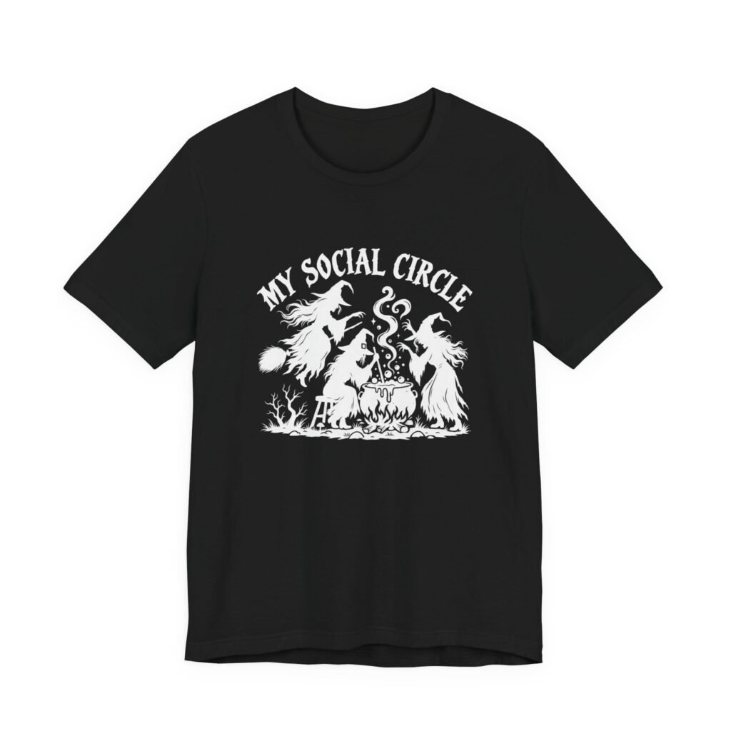 My Social Circle Witches Around a Cauldron