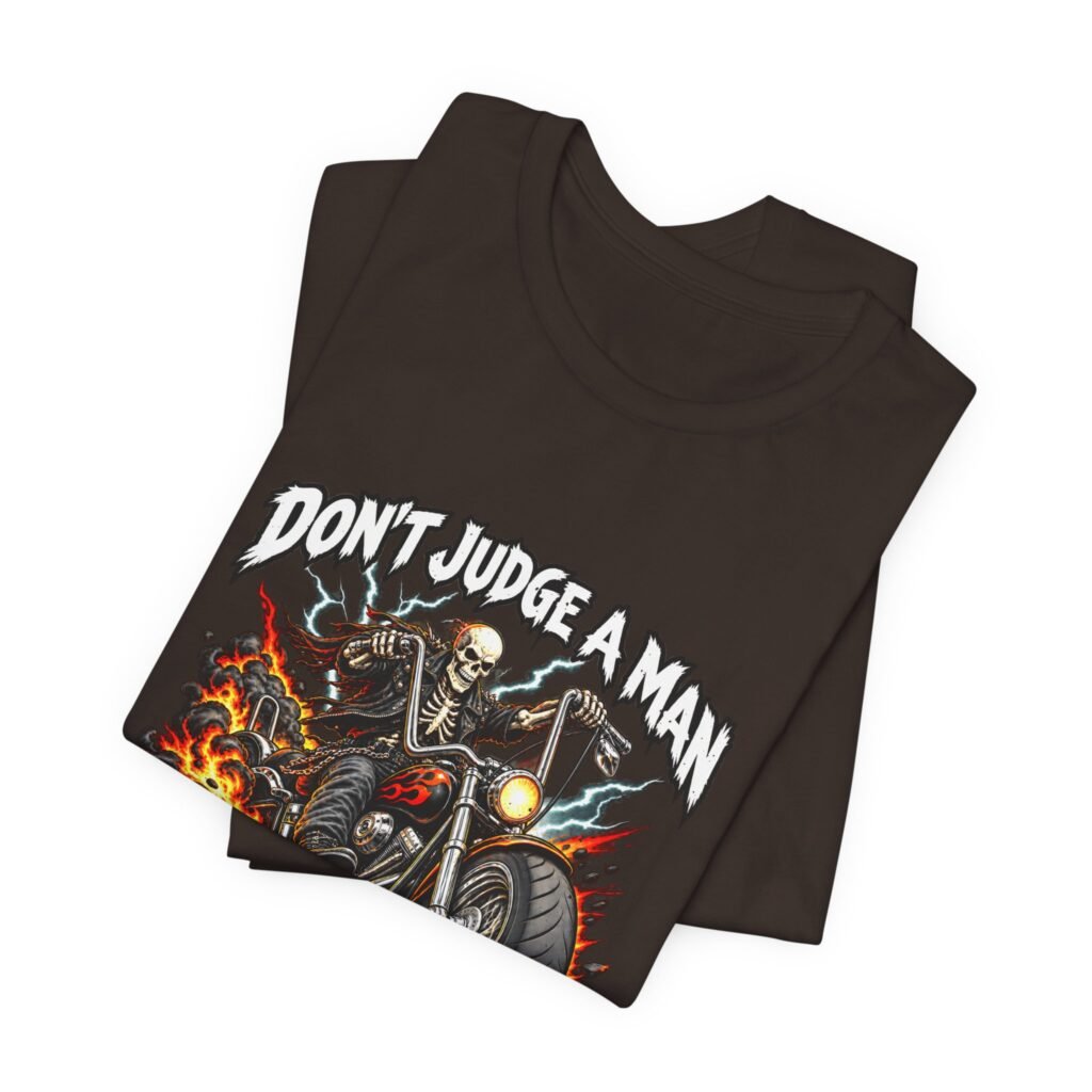 Don’t Judge A Man Till You’ve Cranked A Mile Graphic Tee