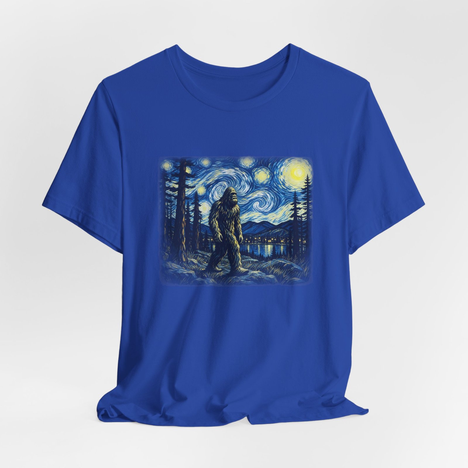 Bigfoot Moonlit Wilderness Graphic Tee - Image 32