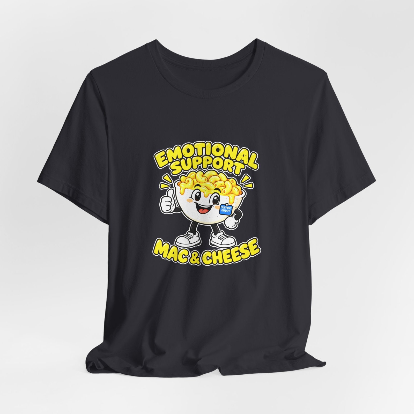 Emotional Support Mac & Cheese Graphic Tee - Image 24