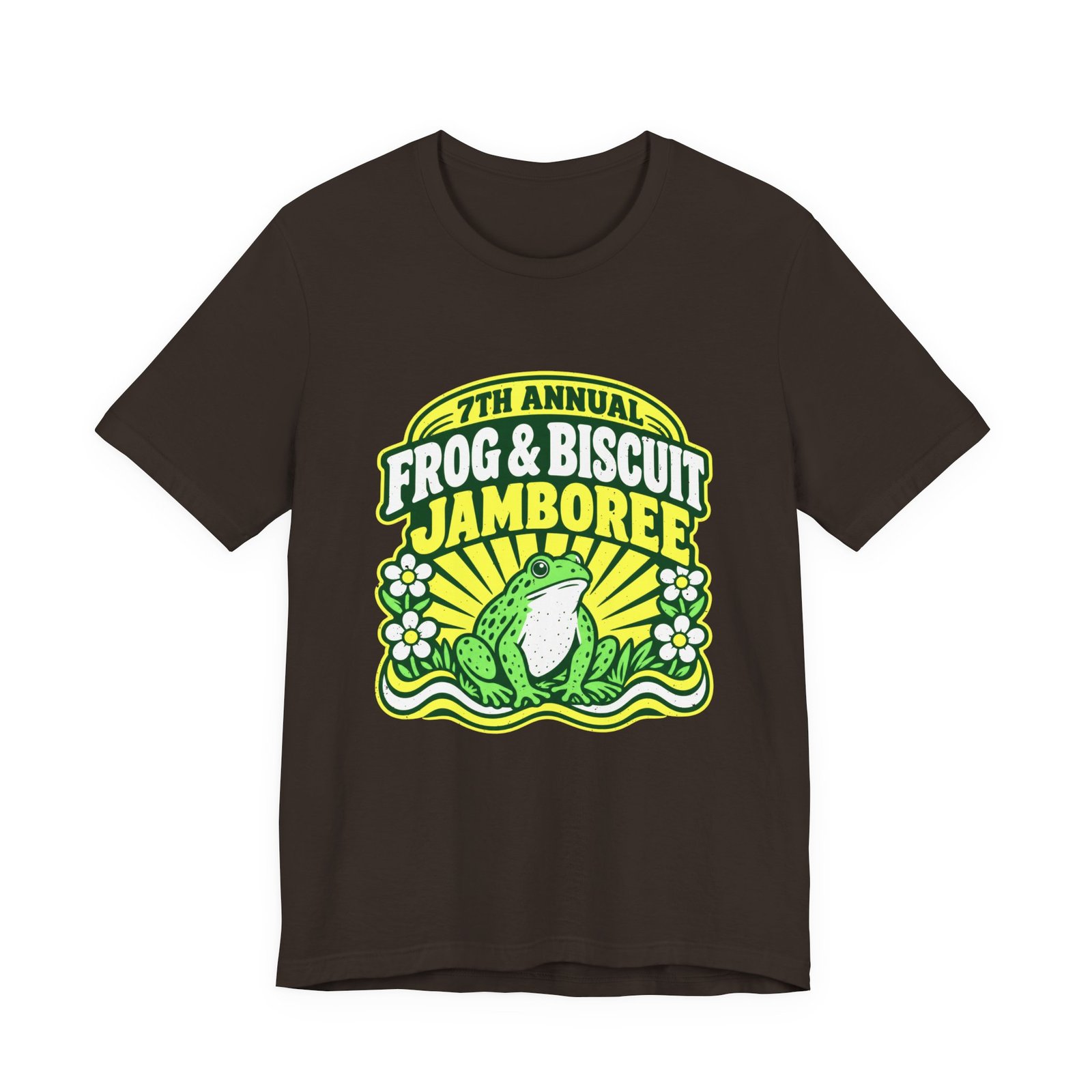 7th Annual Frog & Biscuit Jamboree Graphic Tee - Image 9