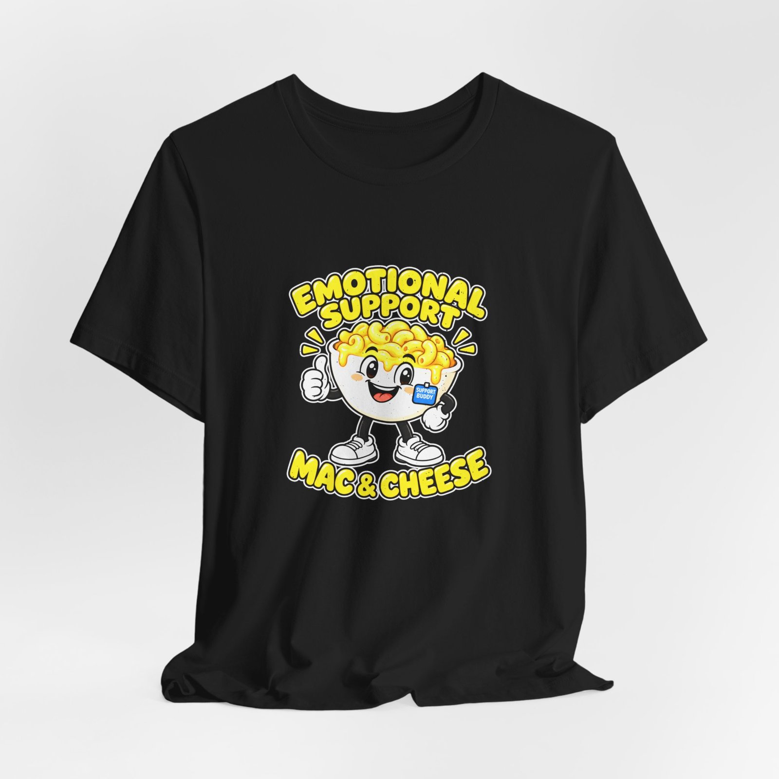 Emotional Support Mac & Cheese Graphic Tee - Image 16