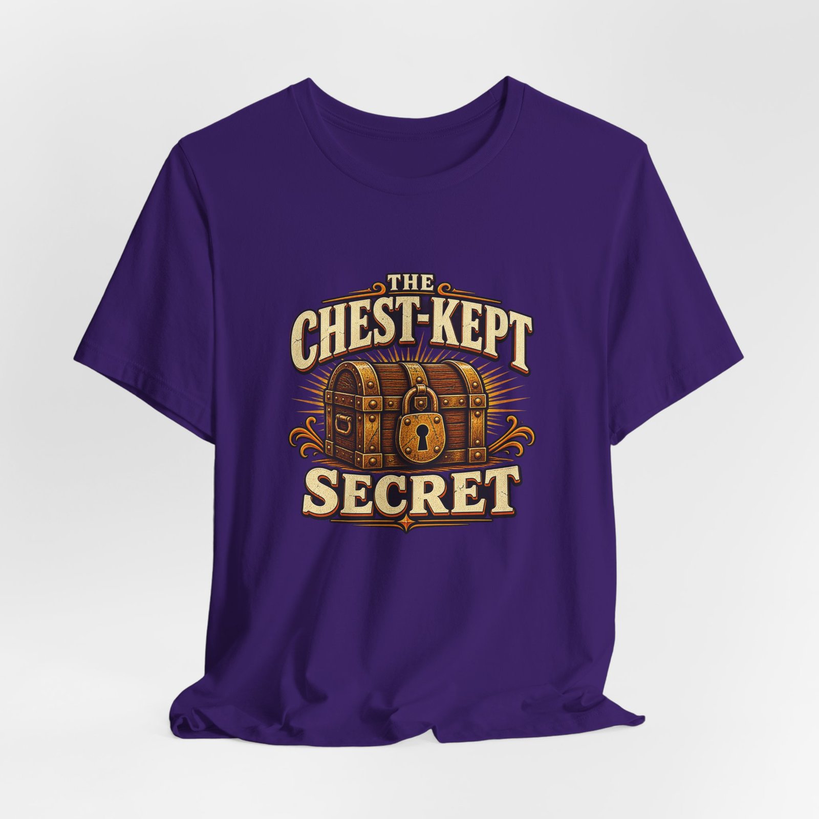 The Chest-Kept Secret Funny Treasure Pun Graphic Tee - Image 40