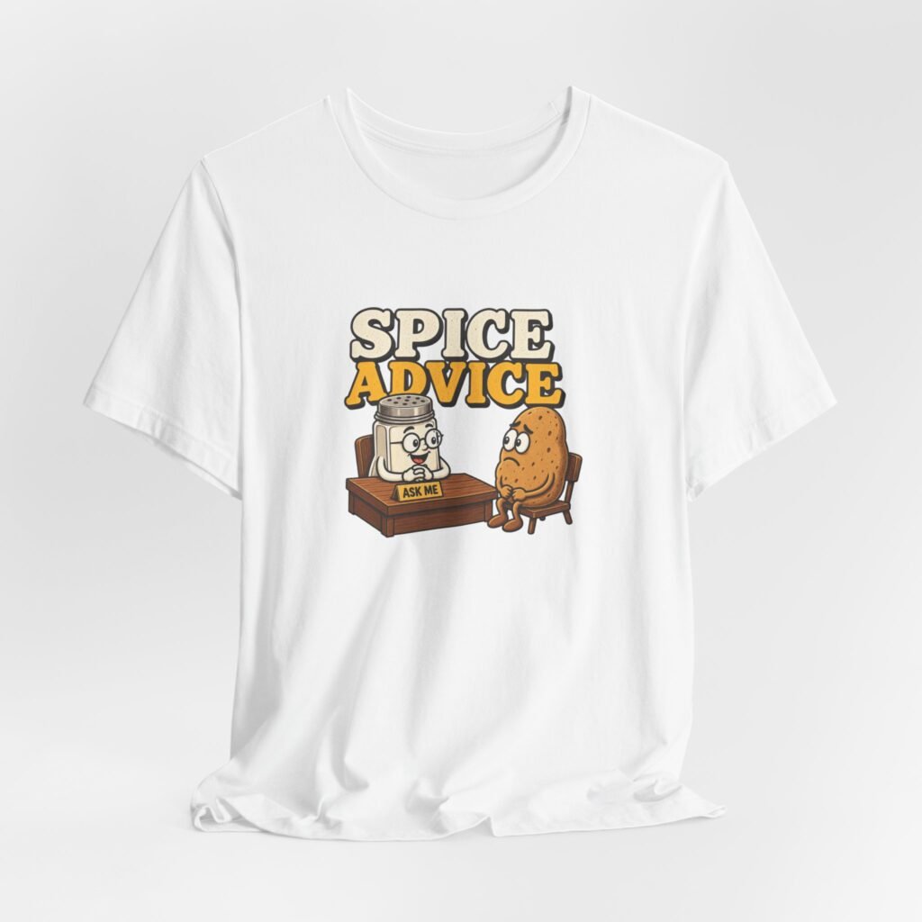 Spice Advice Potato Cartoon