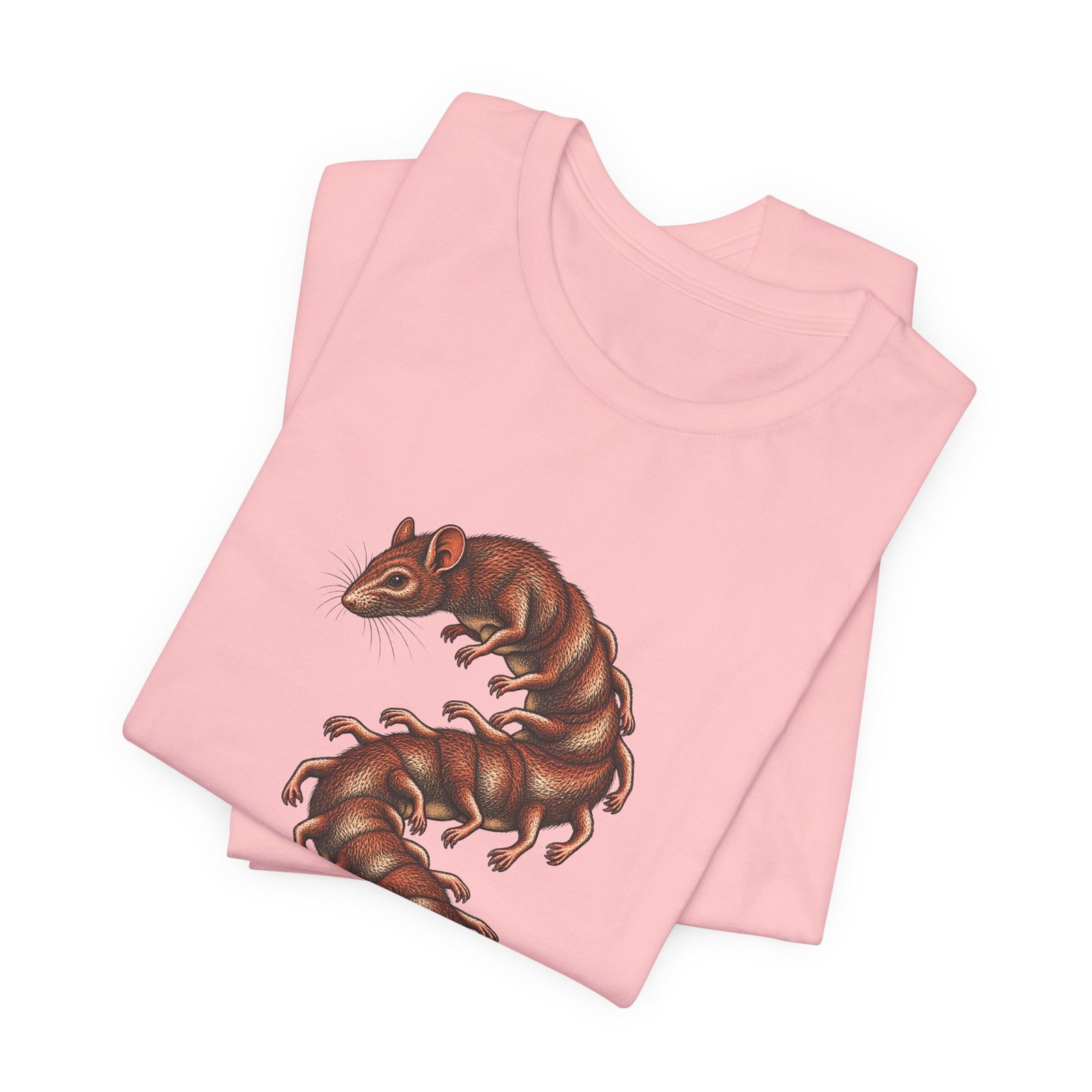Surreal Mutant Rat Centipede Anatomy Study Graphic Tee - Image 15
