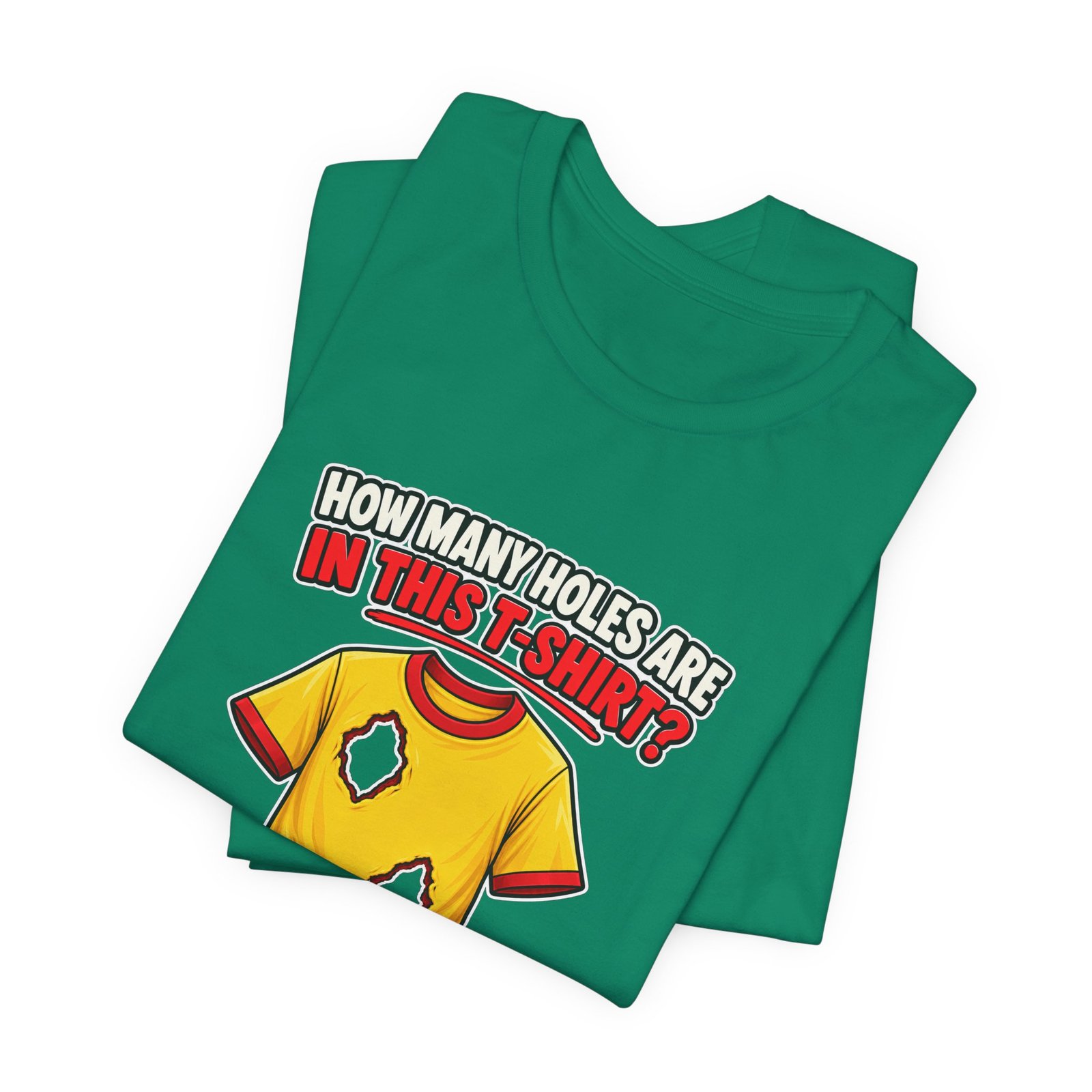 How Many Holes Are In This T-Shirt? Visual Riddle - Image 27