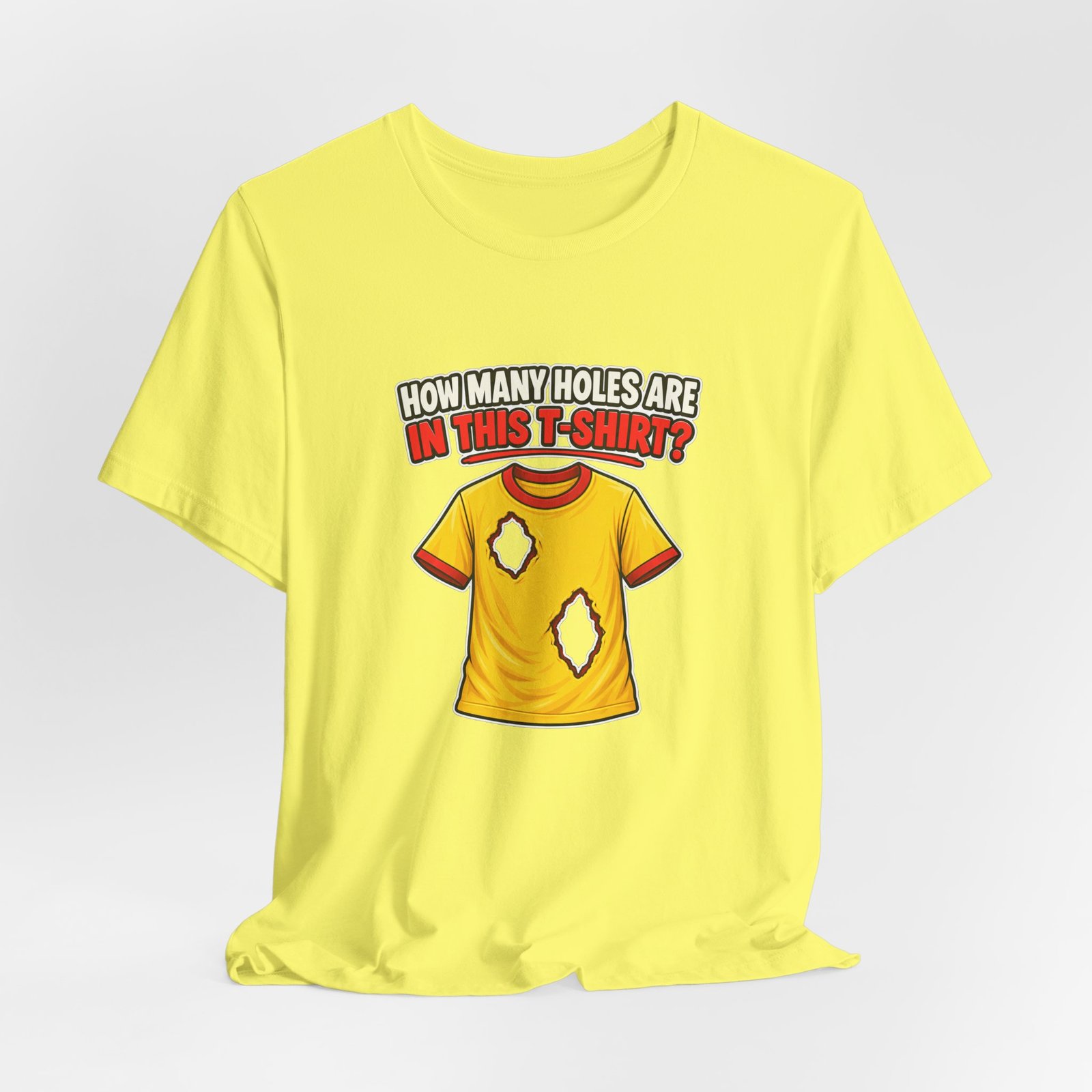 How Many Holes Are In This T-Shirt? Visual Riddle - Image 20