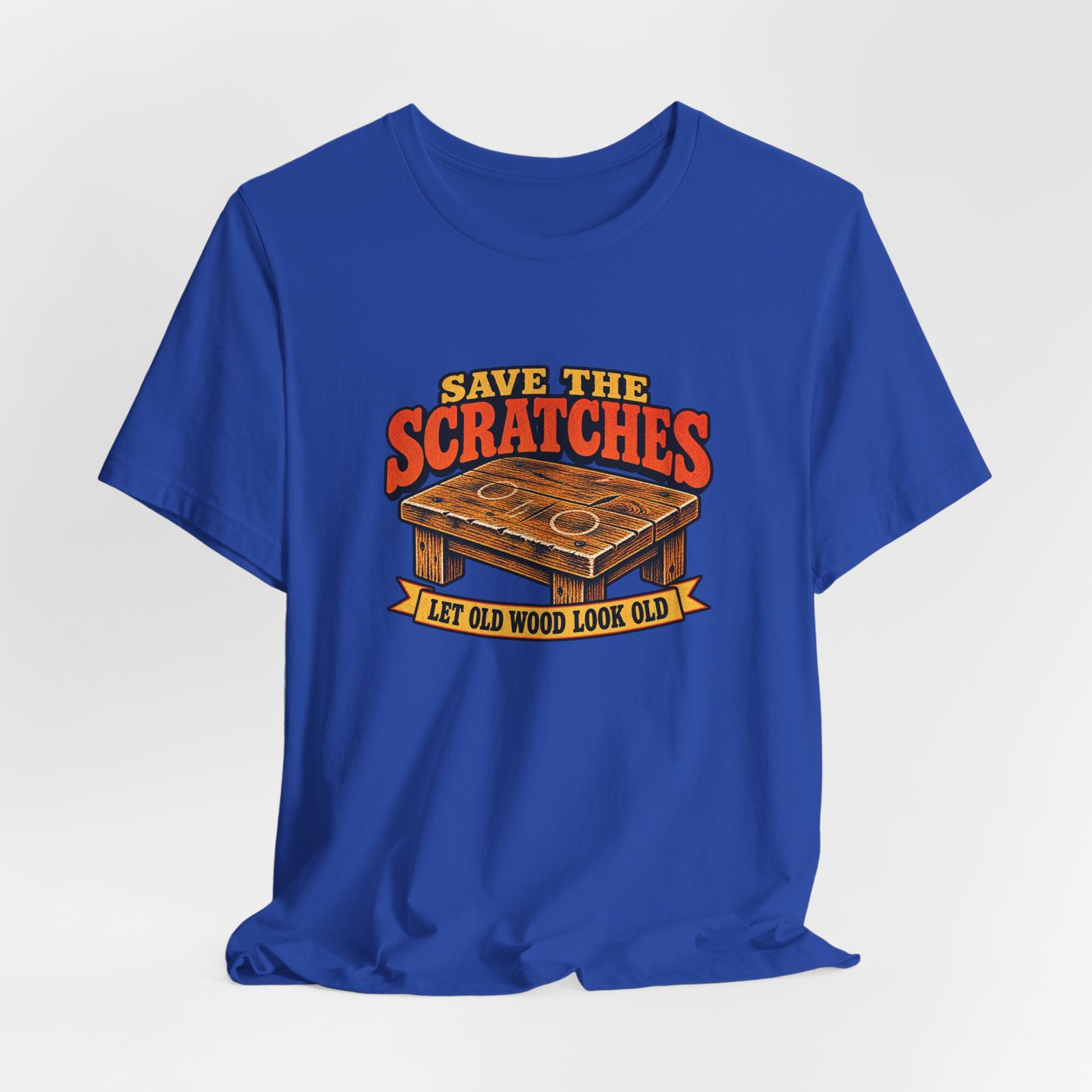 Save the Scratches Cornhole Board Patina Humor - Image 32