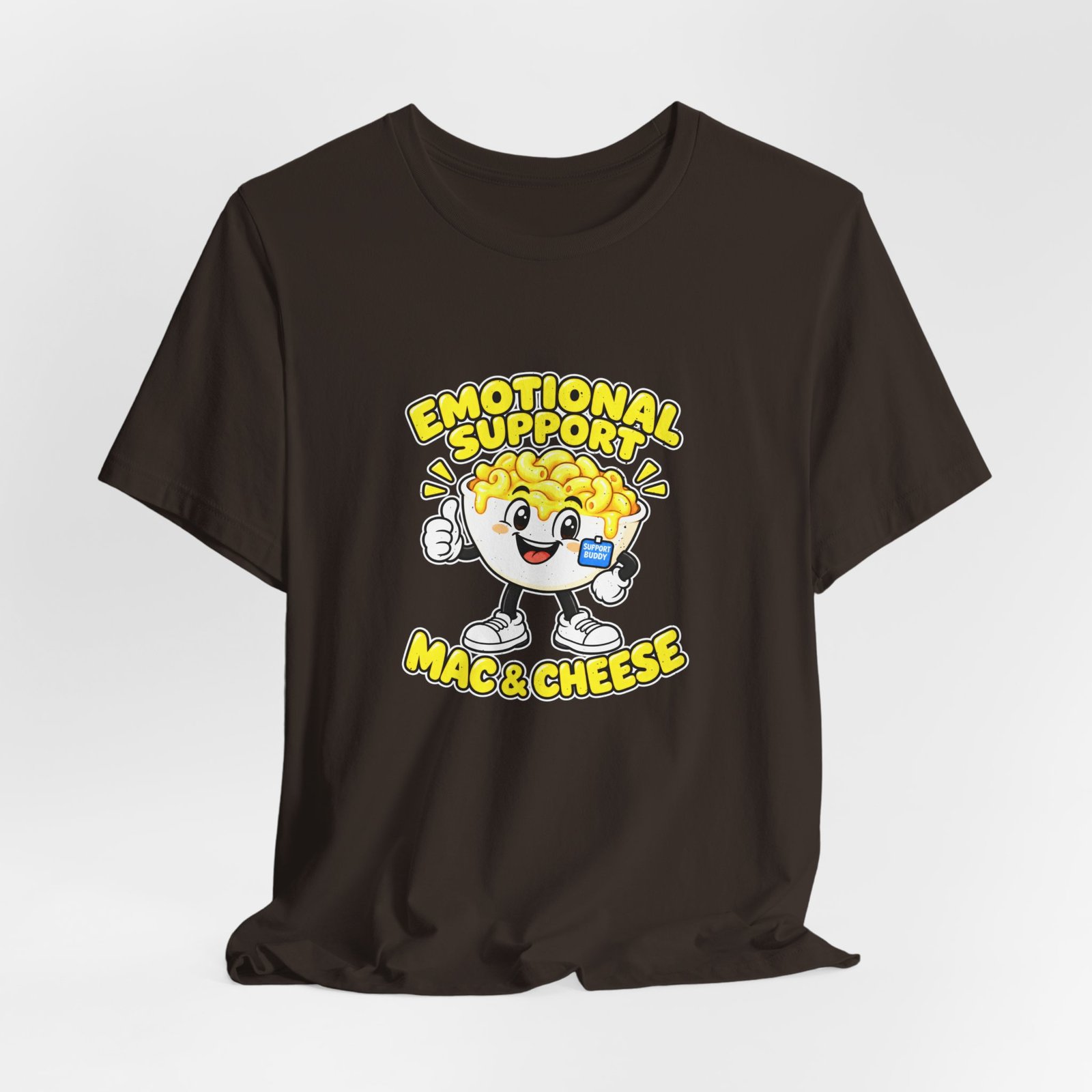 Emotional Support Mac & Cheese Graphic Tee - Image 12