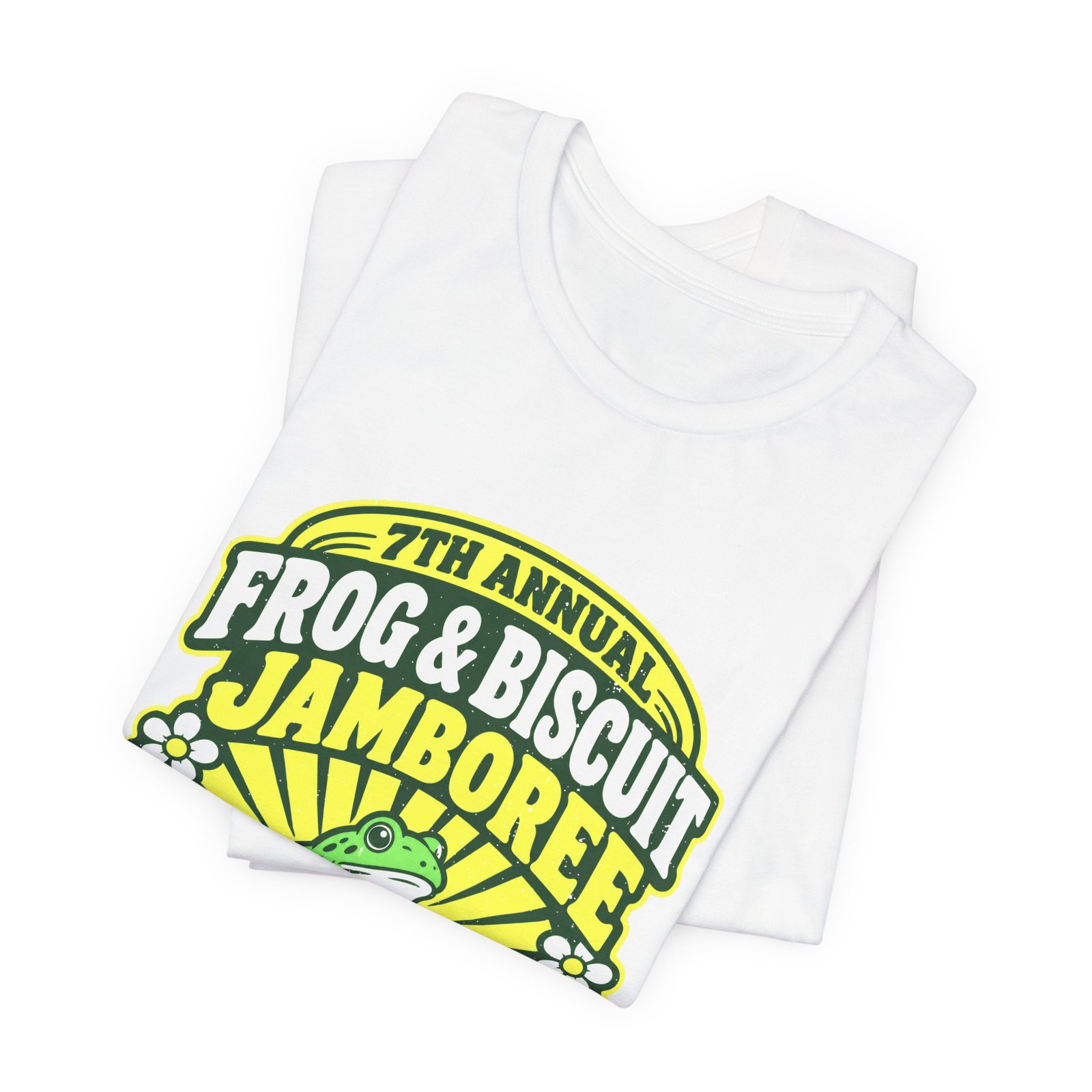 7th Annual Frog & Biscuit Jamboree Graphic Tee - Image 3