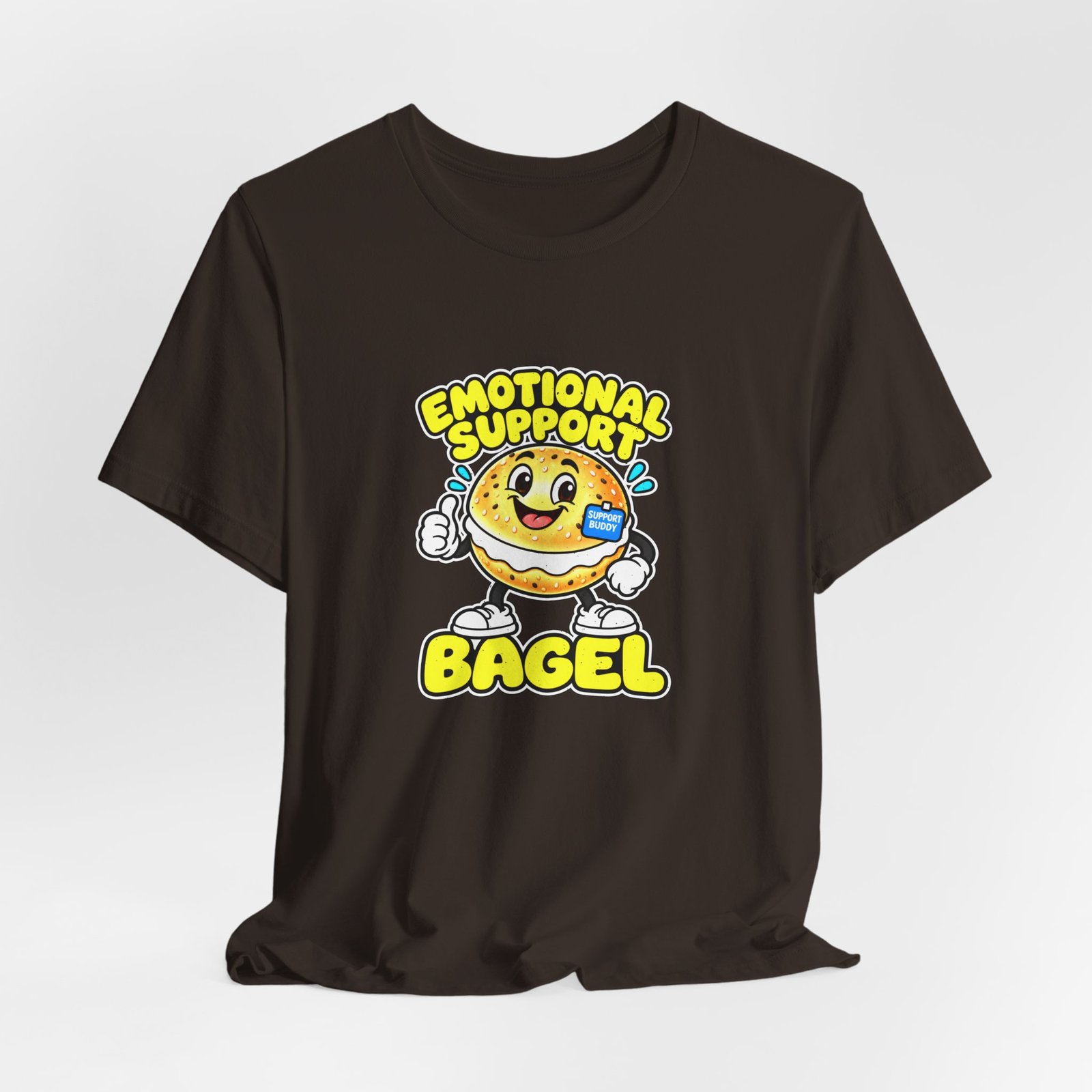 Emotional Support Bagel Graphic Tee - Image 12