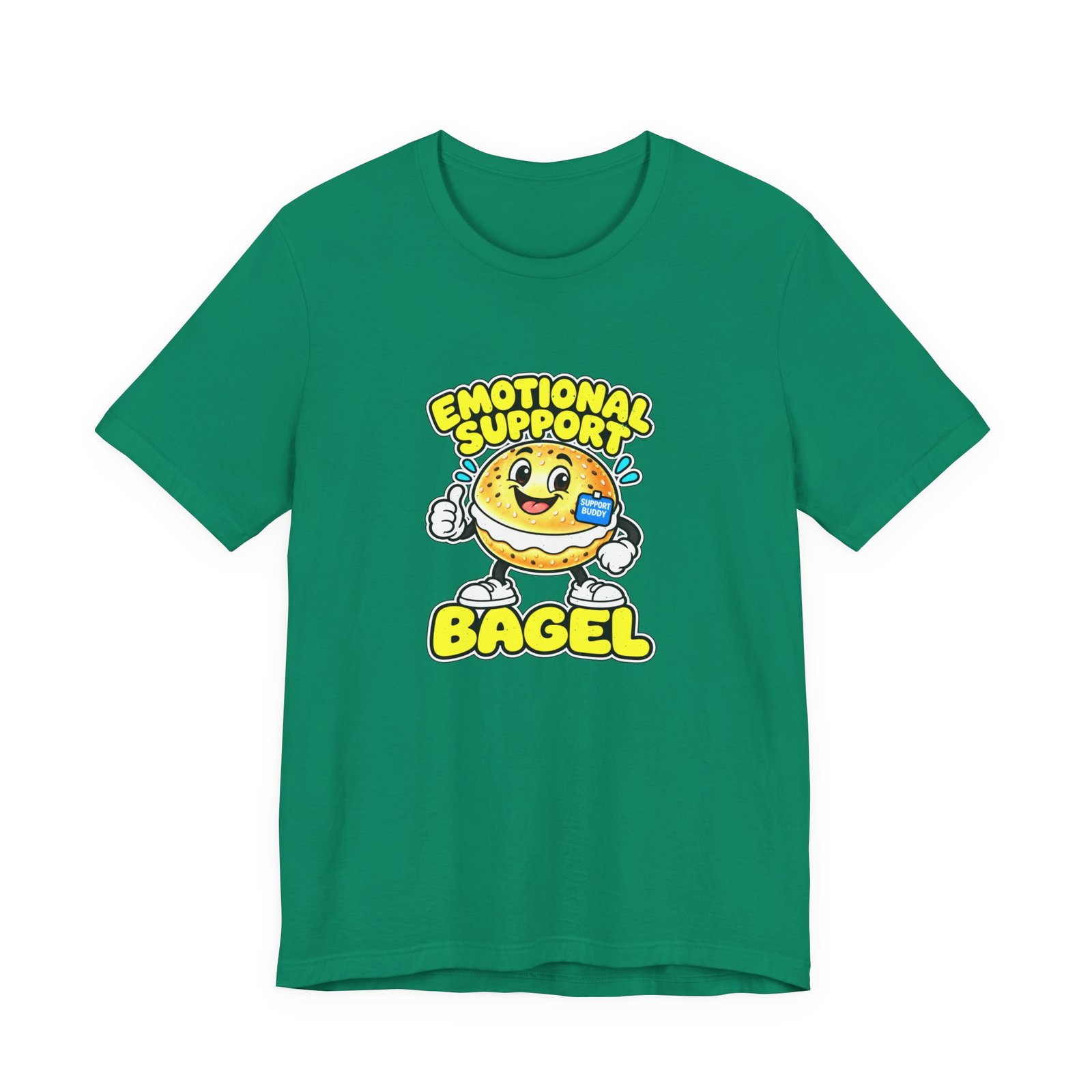 Emotional Support Bagel Graphic Tee - Image 25