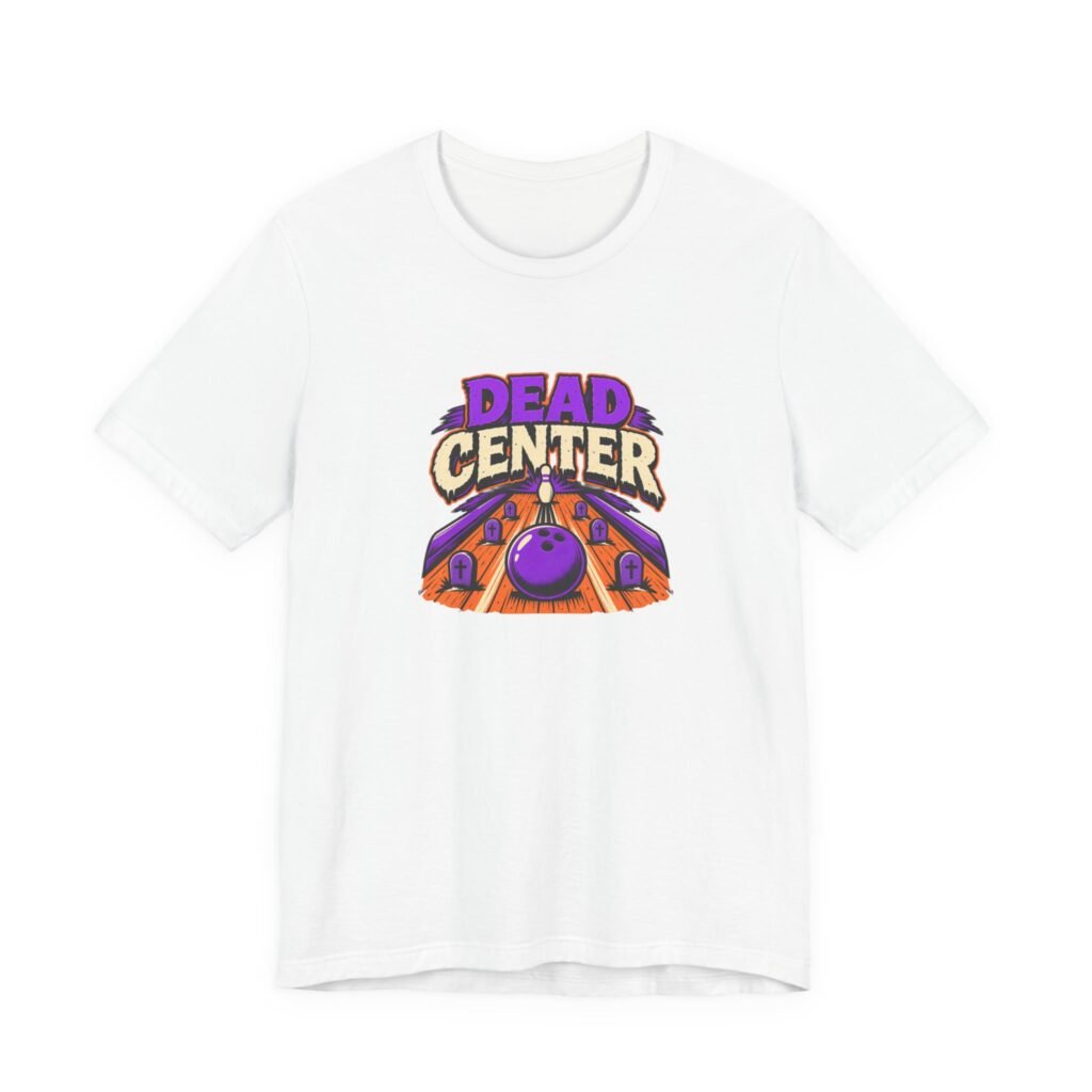 Halloween Bowling Graveyard Pun Graphic Tee