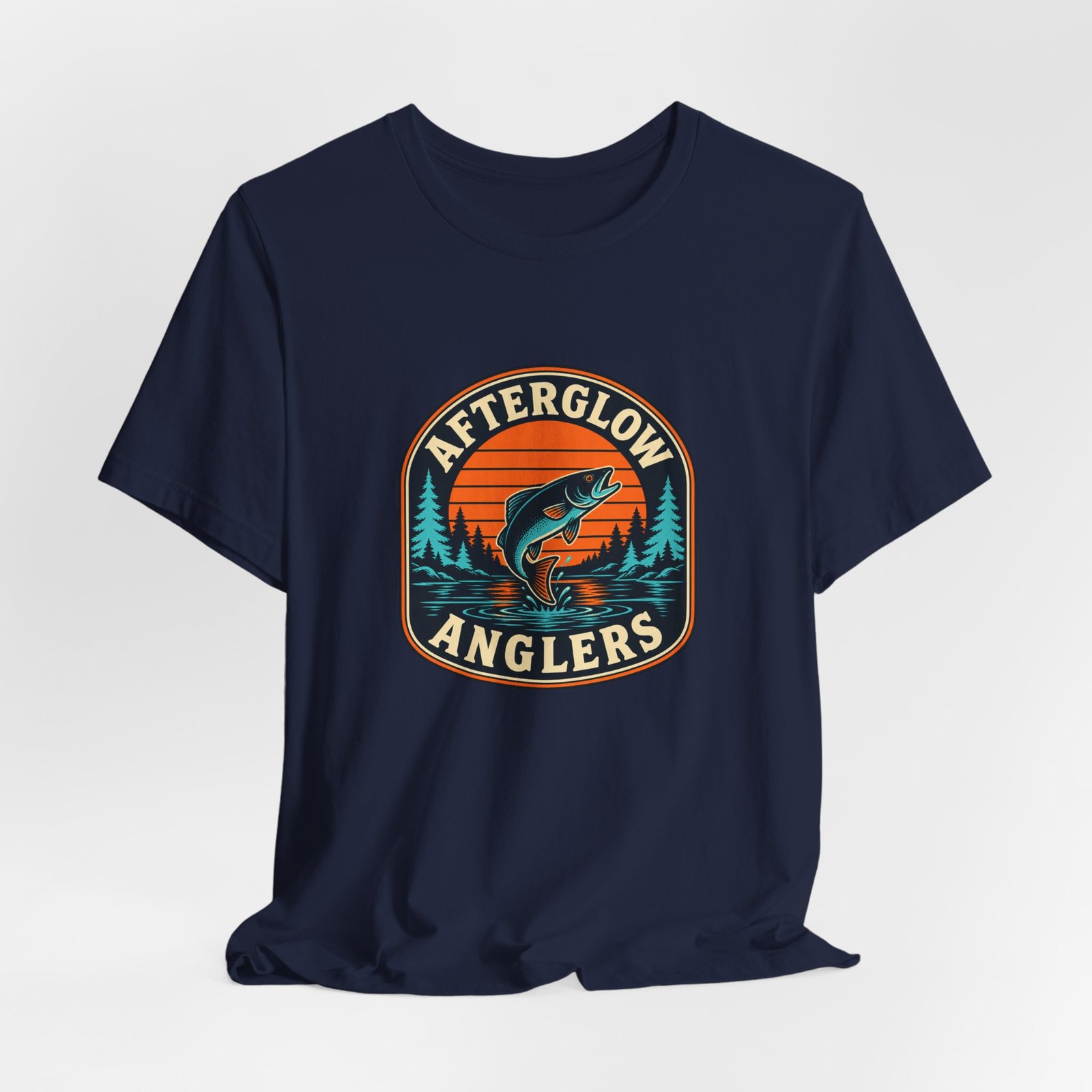 Afterglow Anglers Sunset Fishing Badge - Image 36