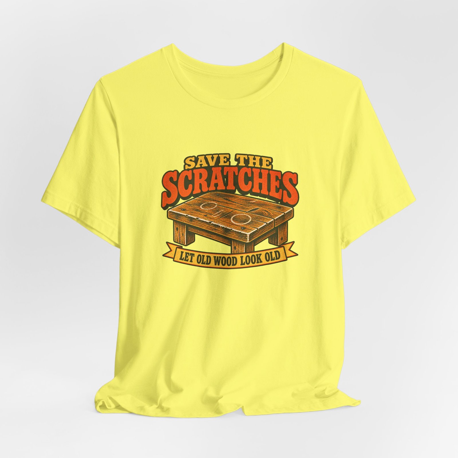 Save the Scratches Cornhole Board Patina Humor - Image 20
