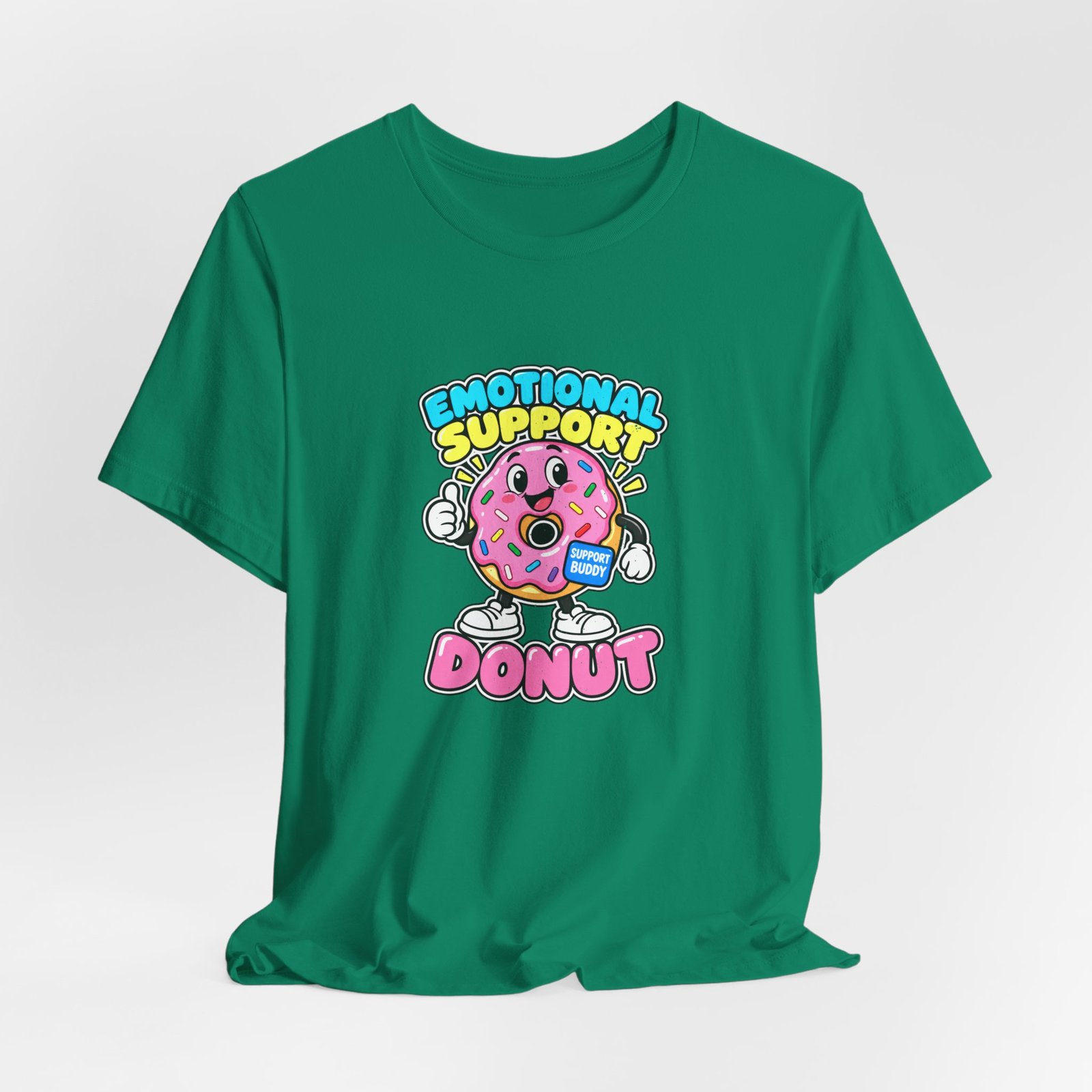 Emotional Support Donut Support Buddy Graphic Tee - Image 16