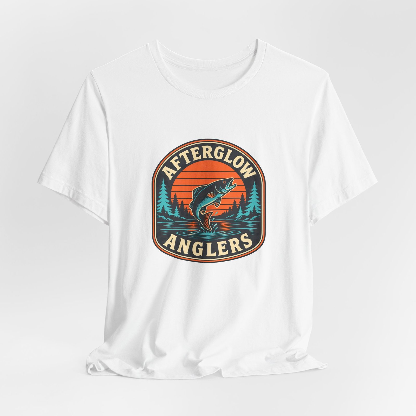 Afterglow Anglers Sunset Fishing Badge - Image 4