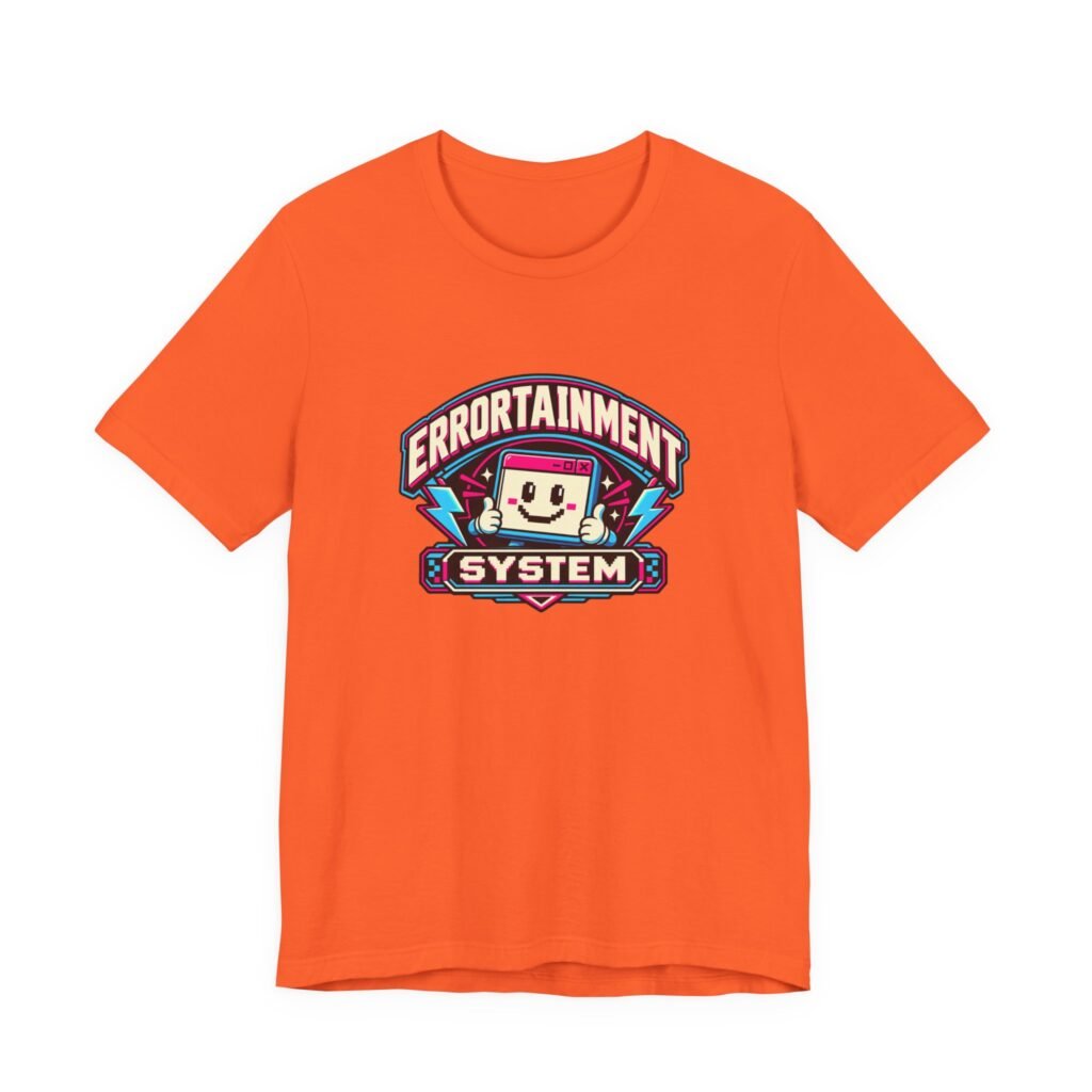 ERRORTAINMENT SYSTEM Retro Computer Arcade Mascot