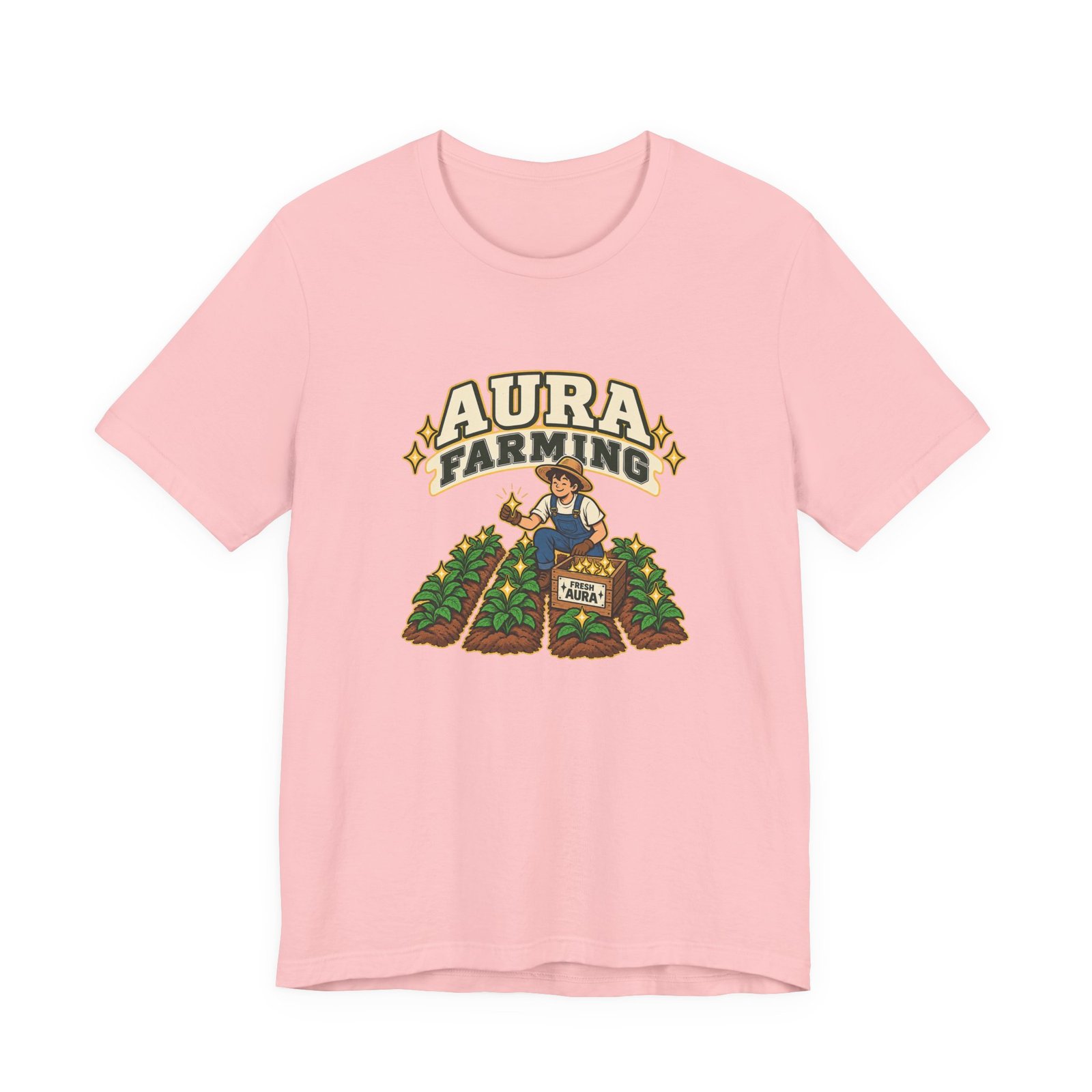 Aura Farming Cartoon Farmer Harvest - Image 13