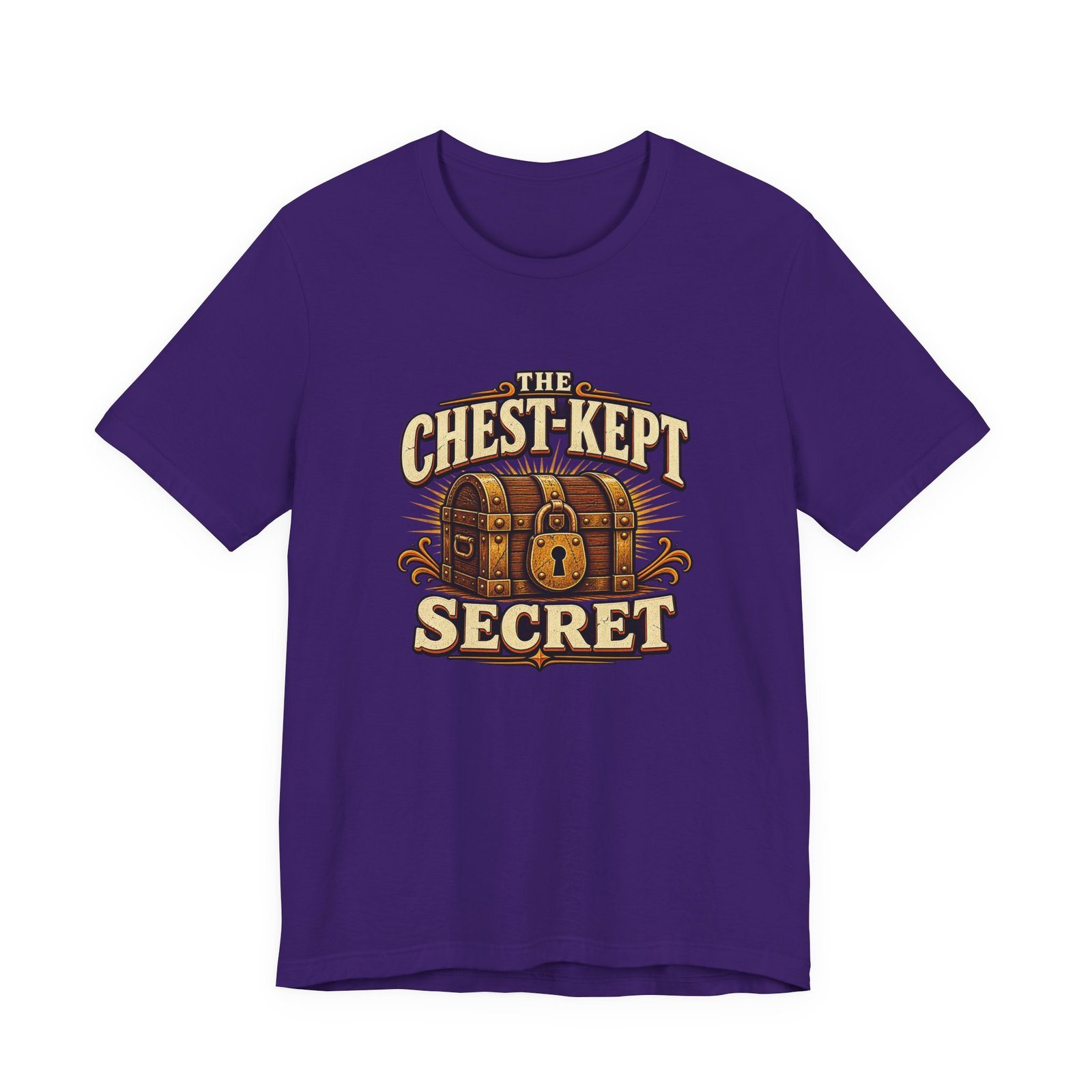 The Chest-Kept Secret Funny Treasure Pun Graphic Tee - Image 37
